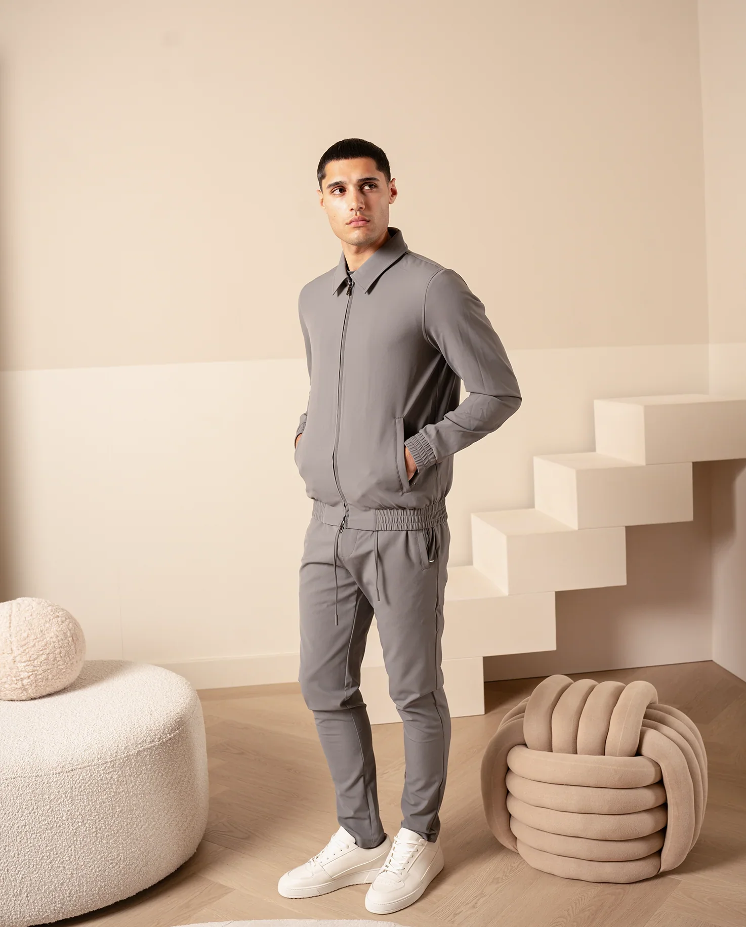 RIMA - TECH TROUSER - GREY - Image 7