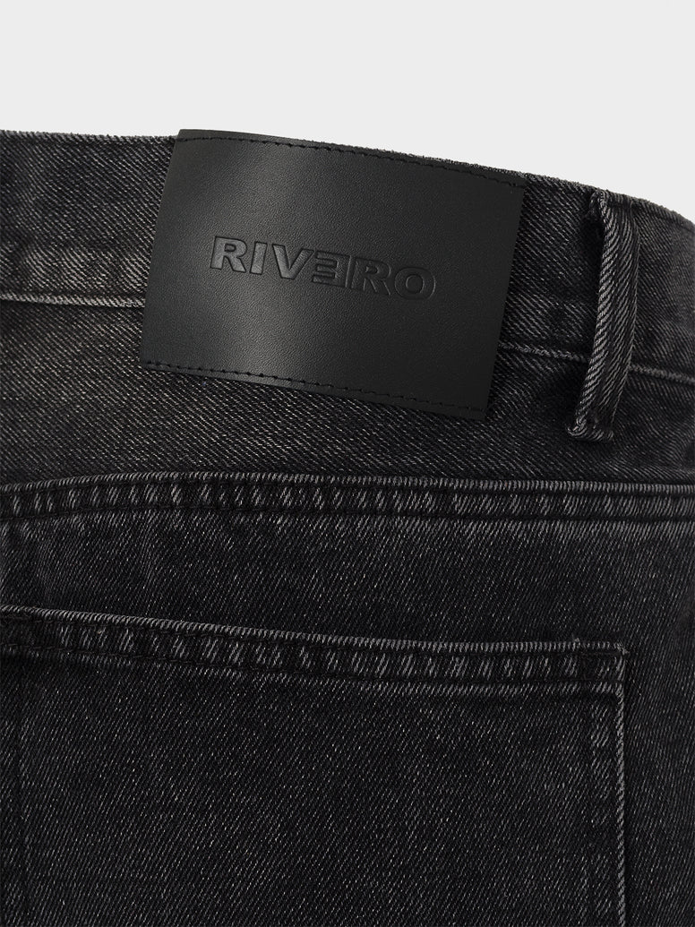 RIVERO - ATELIER CARPENTER FLARED JEANS BLACK - Image 4