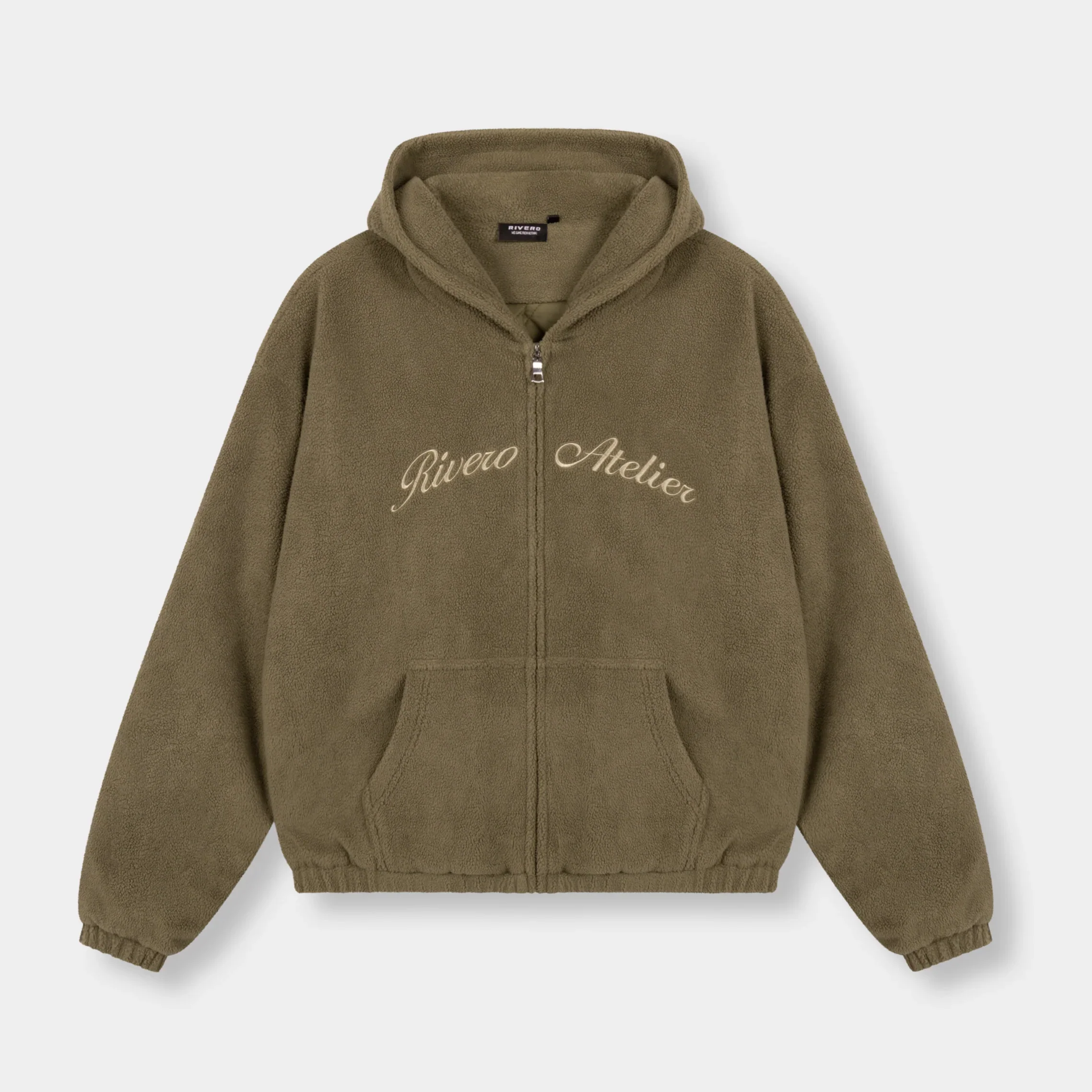 RIVERO - ATELIER COZY TEDDY ZIP HOODIE