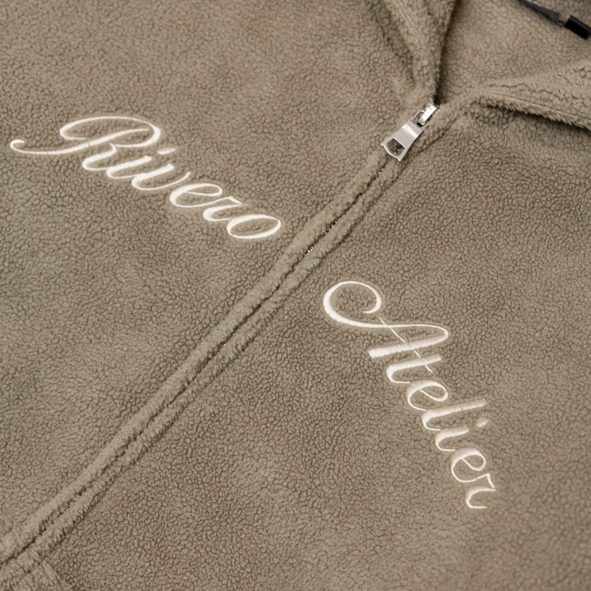 RIVERO - ATELIER COZY TEDDY ZIP HOODIE - Image 4