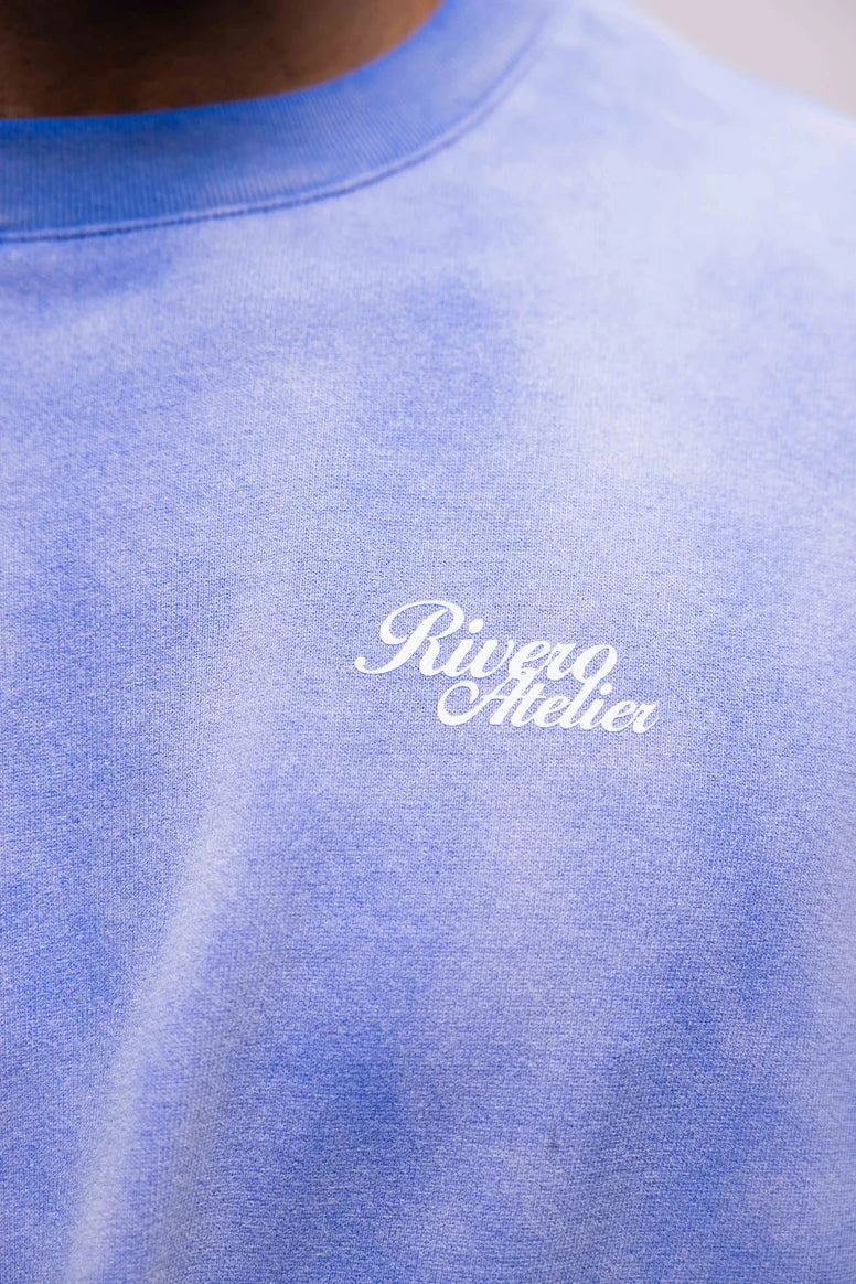 RIVERO - ATELIER LONGSLEEVE WASHED BLUE - Image 4