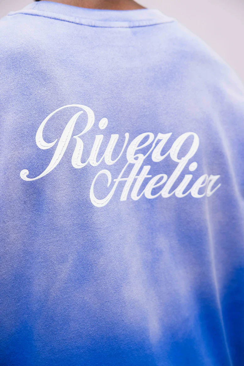 RIVERO - ATELIER LONGSLEEVE WASHED BLUE - Image 5