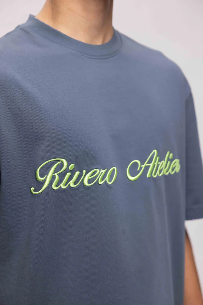 RIVERO - ATELIER RETRO T-SHIRT NAVY - Image 2