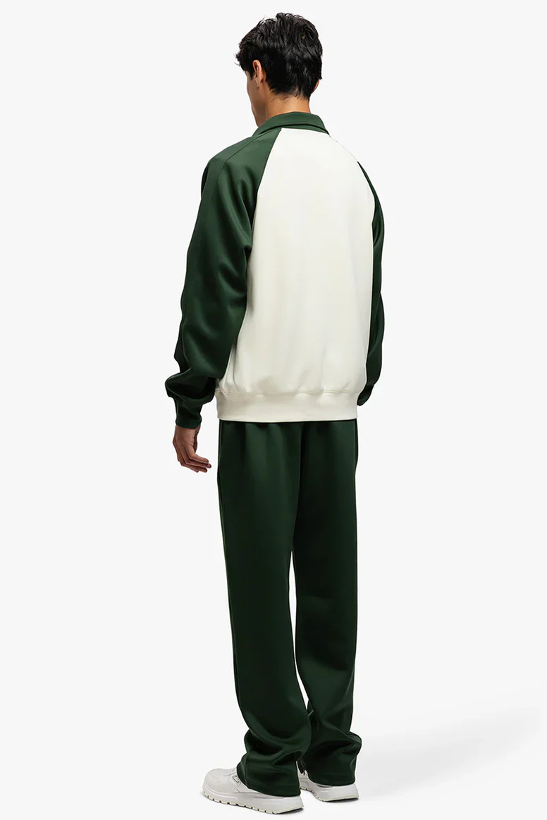 RIVERO - ATELIER TRACKJACKET GREEN/OFF WHITE - Image 4