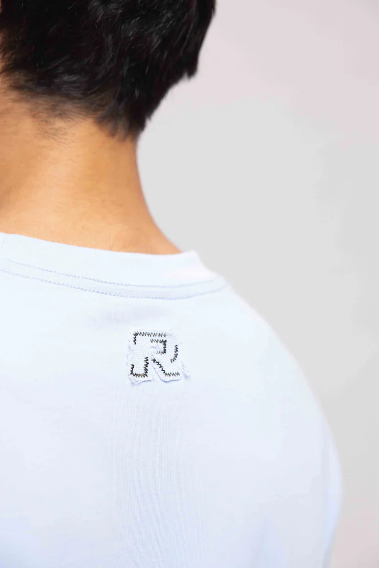 RIVERO - AZURE SCRIPT T-SHIRT - Image 2