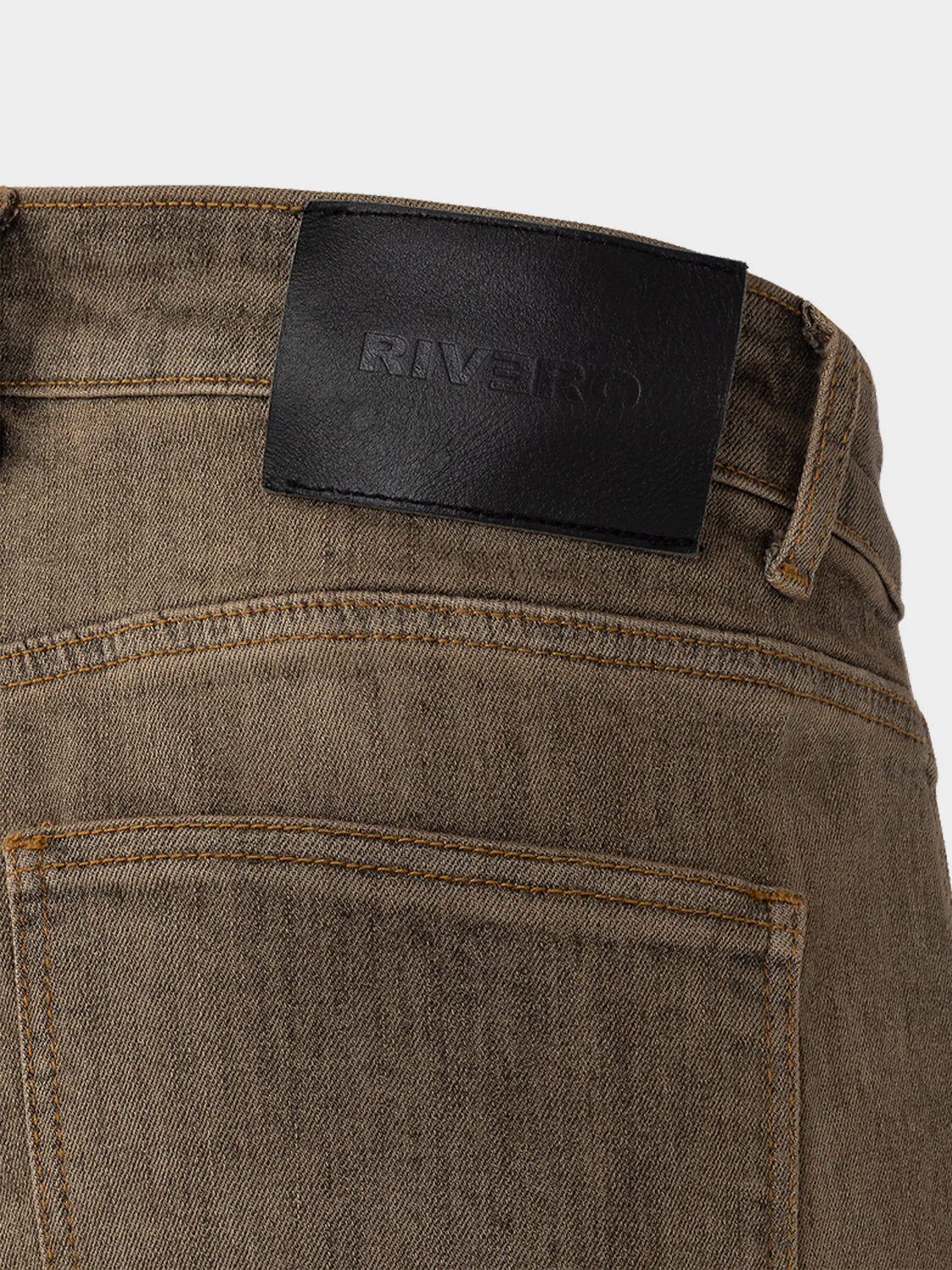 RIVERO - BAGGY VINTAGE WASHED CARGO DENIM JEANS - Image 8