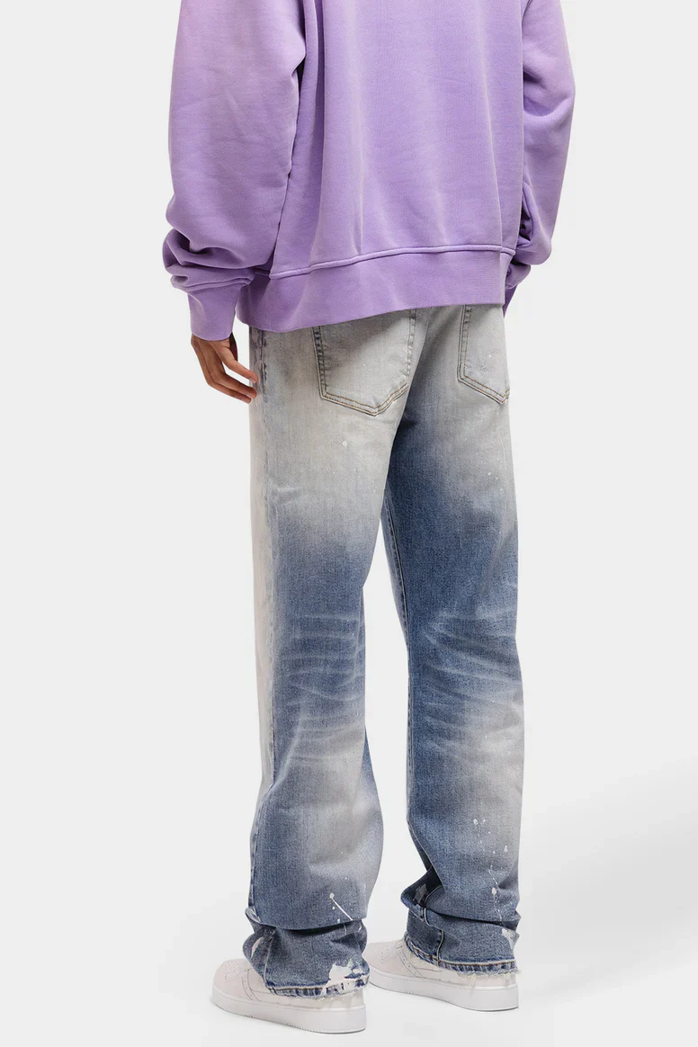 RIVERO - CANVAS WASHED DENIM JEANS - Image 3