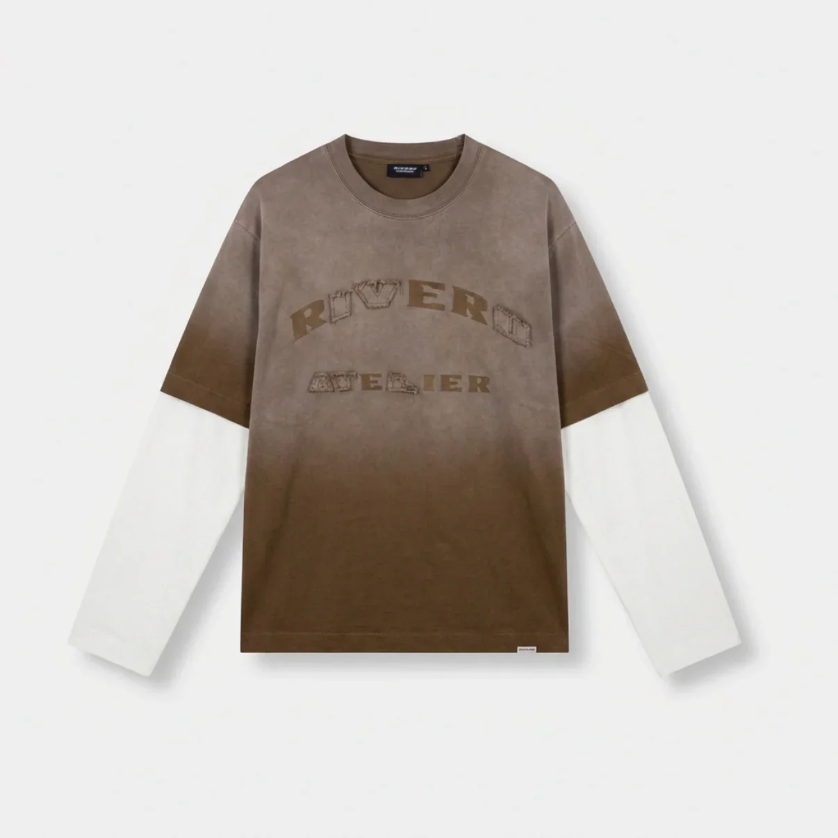 RIVERO - EARTH WASHED STATMENT DOUBLE LAYERED TEE