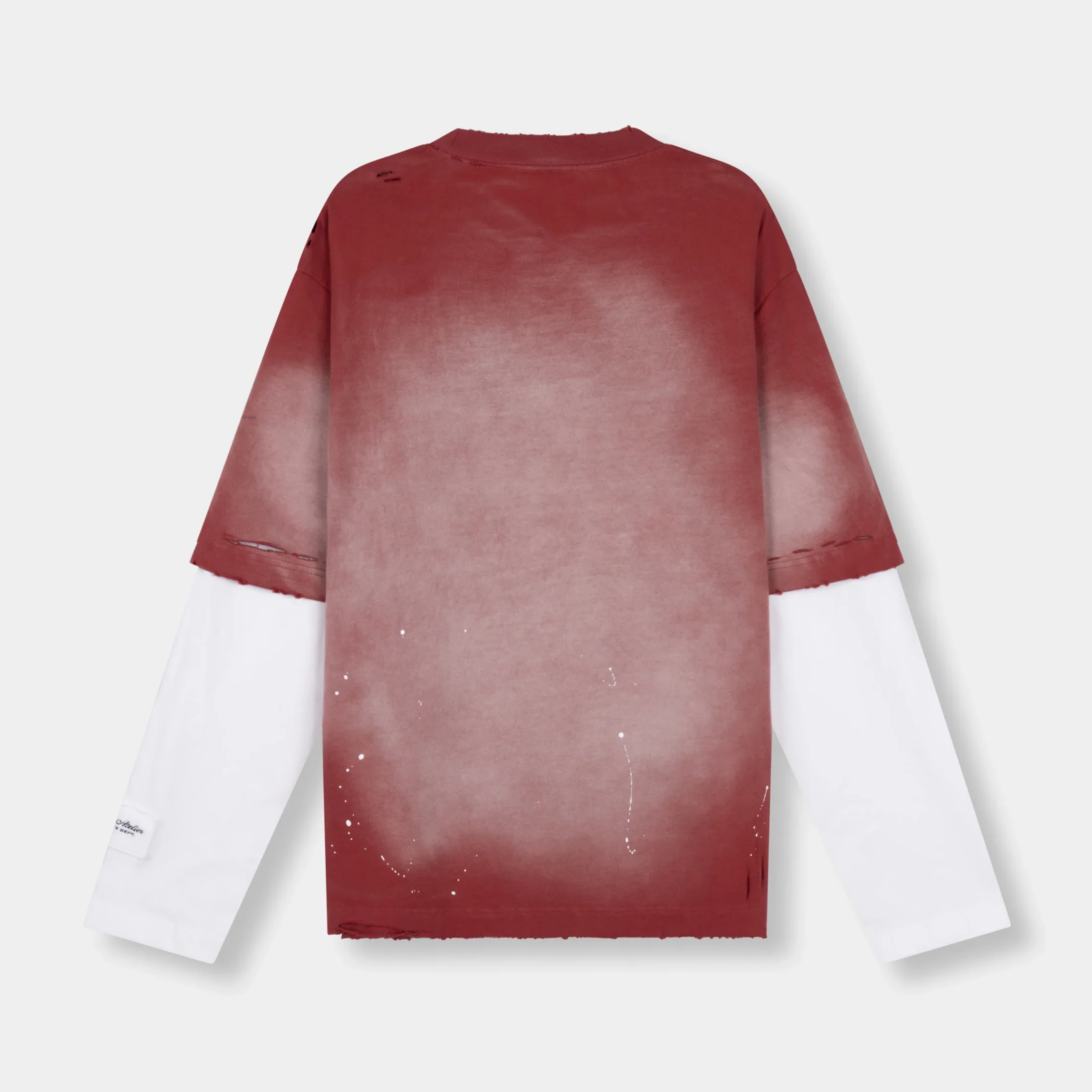 RIVERO - FADE ARTIFACT DOUBLE LAYERED TEE - Image 2