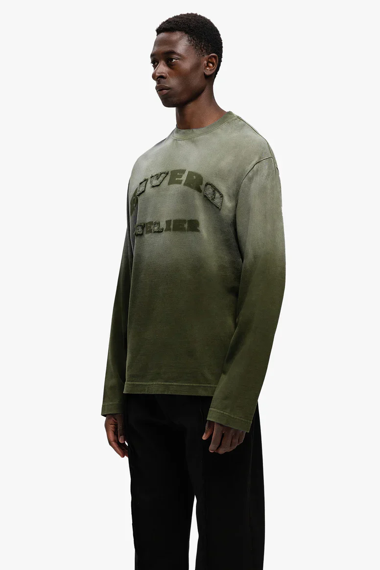 RIVERO - FOREST WASHED STATEMENT LONGSLEEVE TEE - Image 2