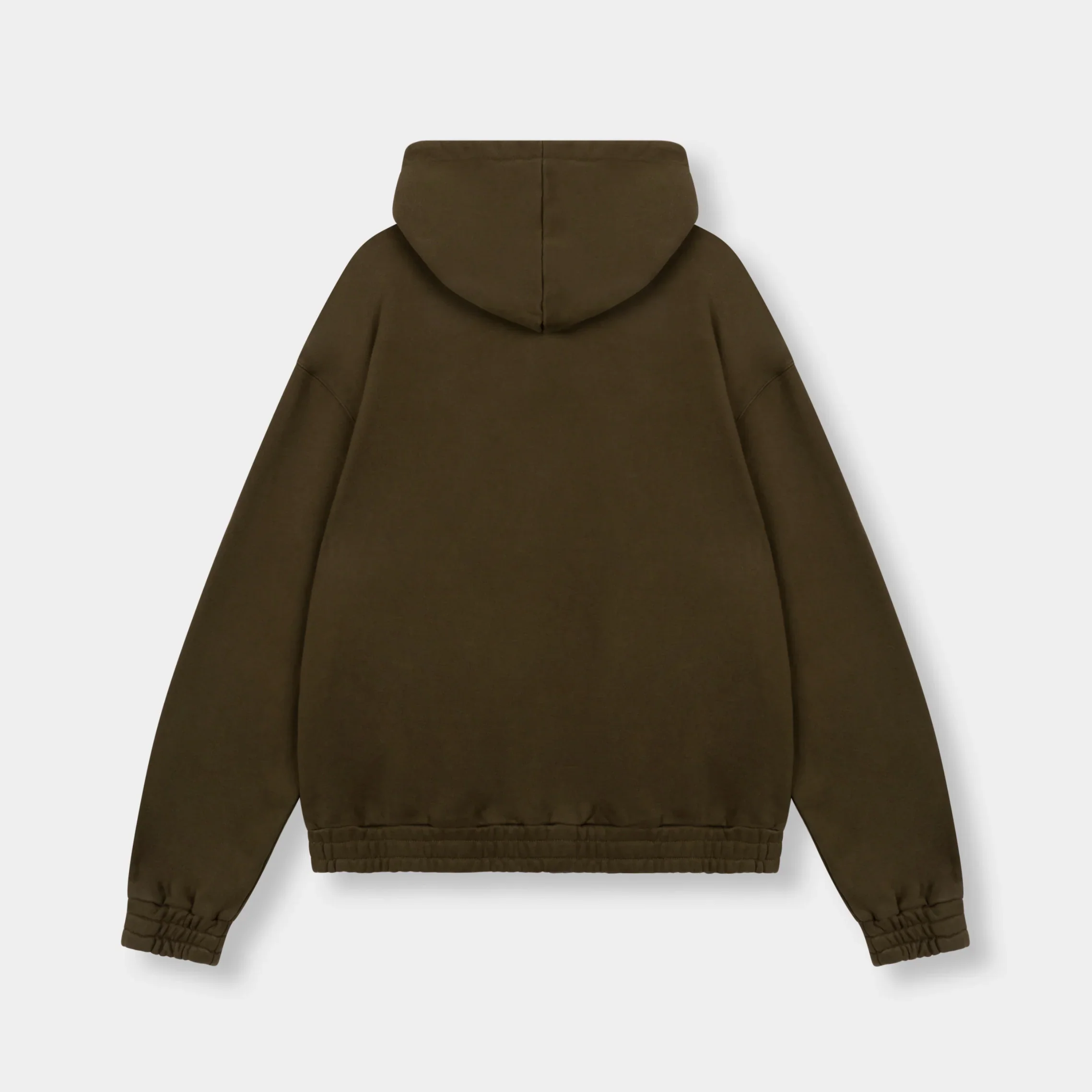 RIVERO - FRAYED ECHO HOODIE - BROWN - Image 2