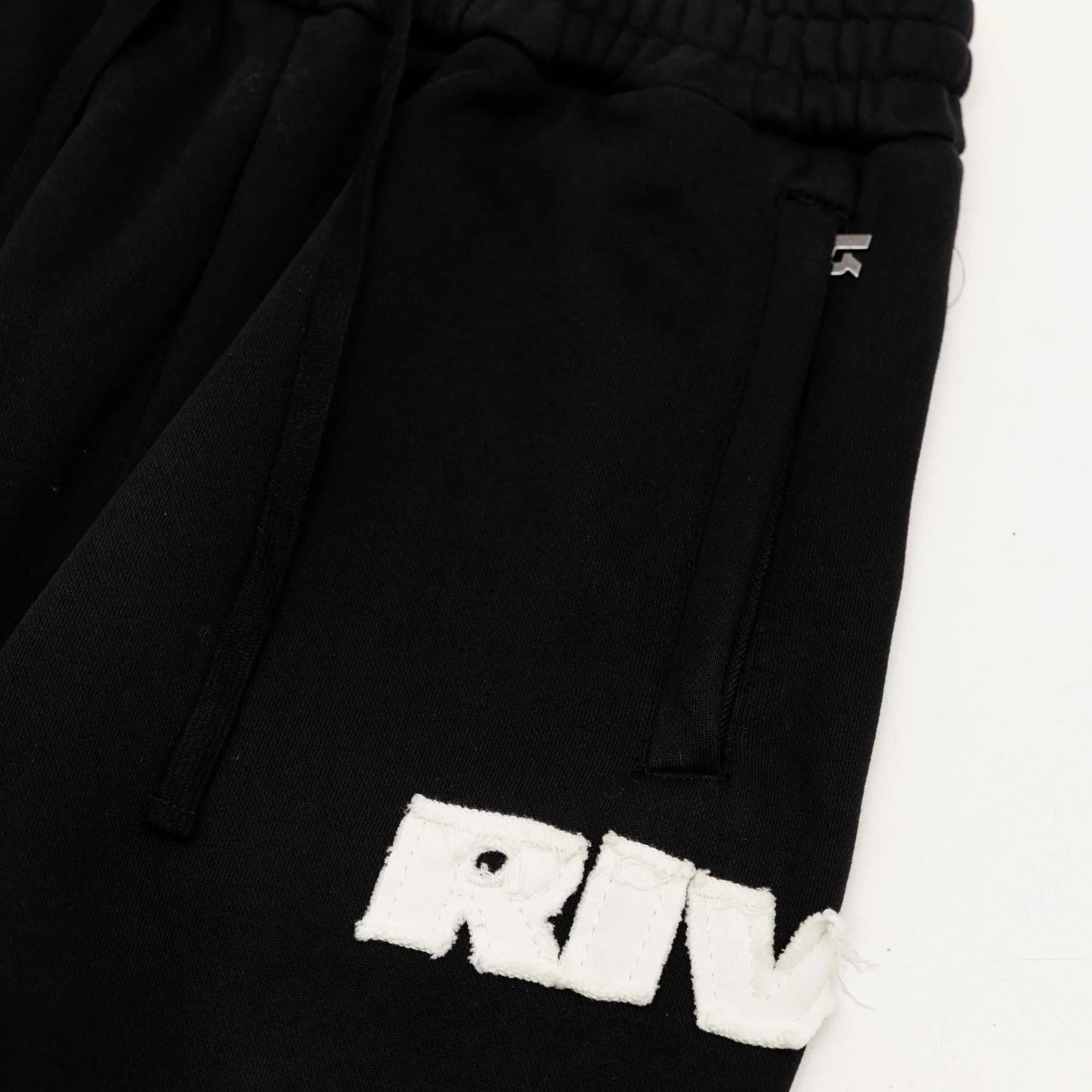RIVERO - FRAYED ECHO JOGGER - BLACK - Image 4