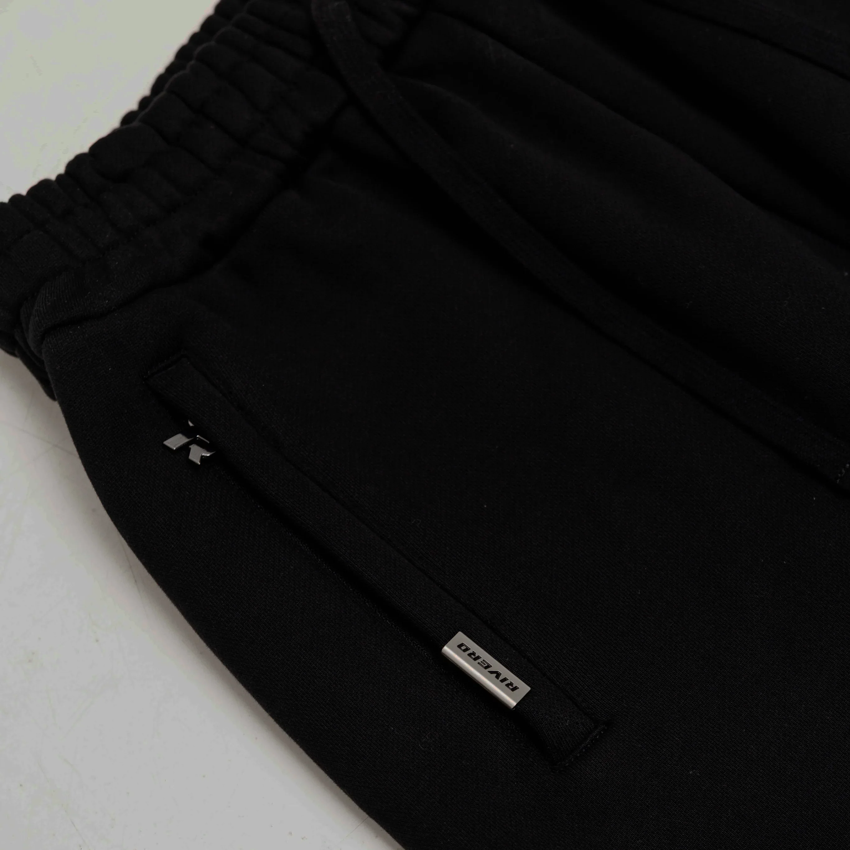 RIVERO - FRAYED ECHO JOGGER - BLACK - Image 6