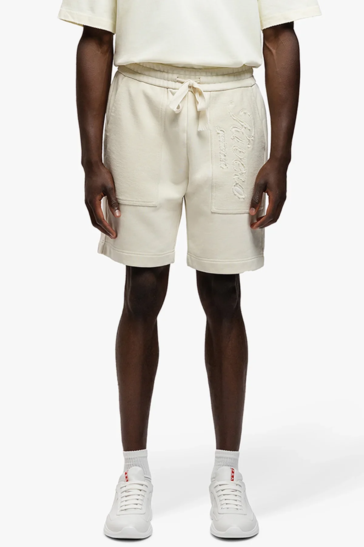 RIVERO - GARMENTS SHORTS OFF WHITE
