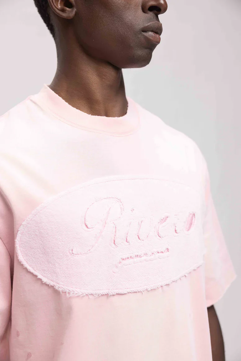 RIVERO - GARMENTS T-SHIRT WASHED PINK - Image 2
