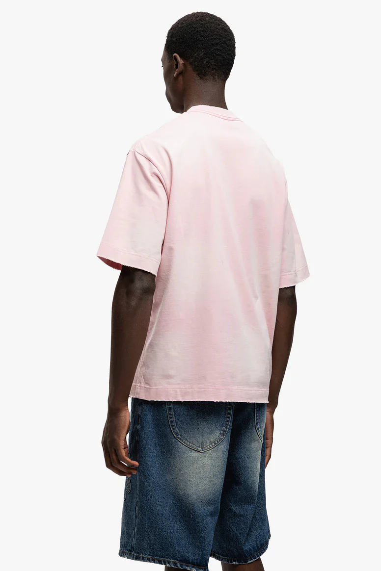RIVERO - GARMENTS T-SHIRT WASHED PINK - Image 5