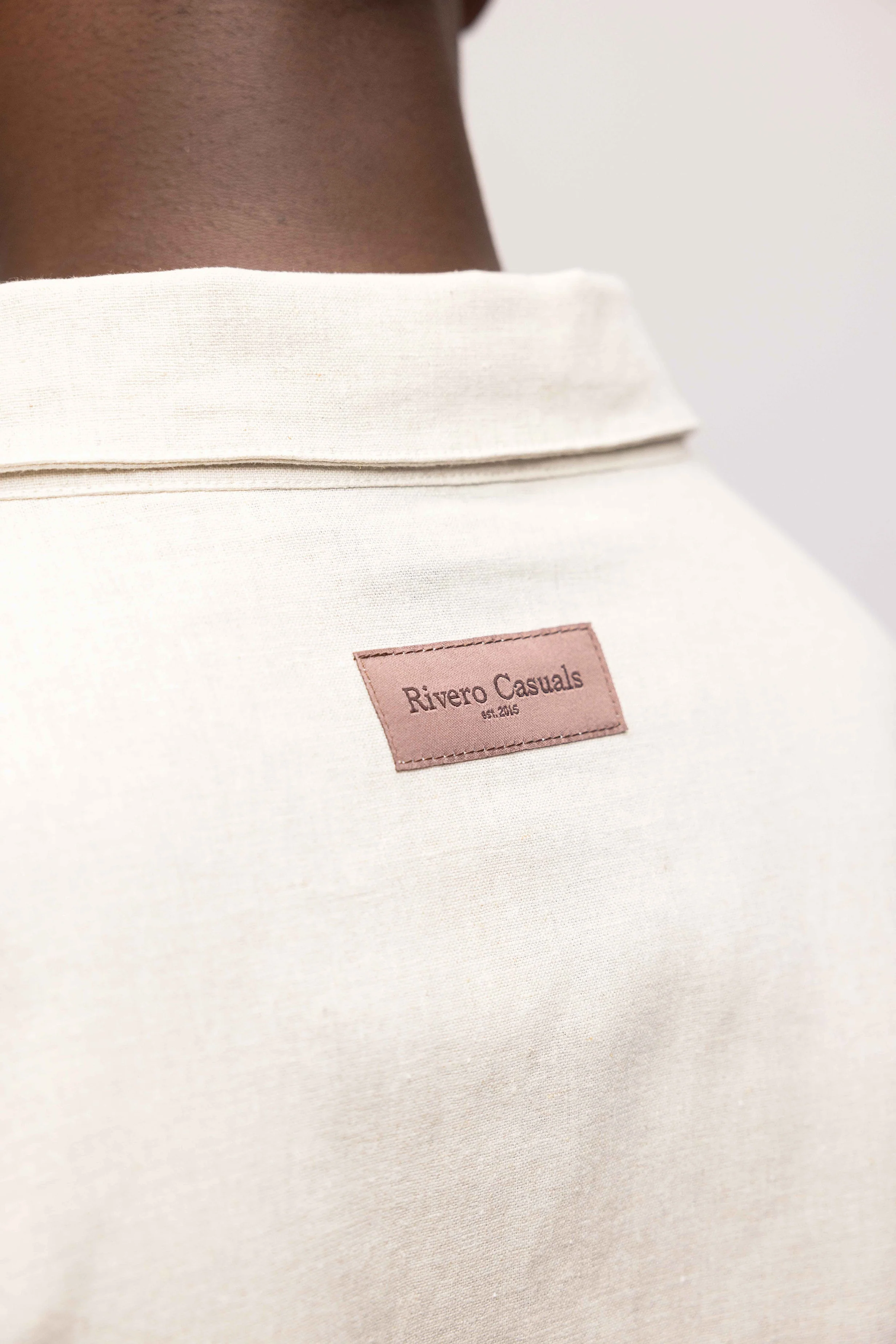 RIVERO - LINEN SHIRT WHITE - Image 8