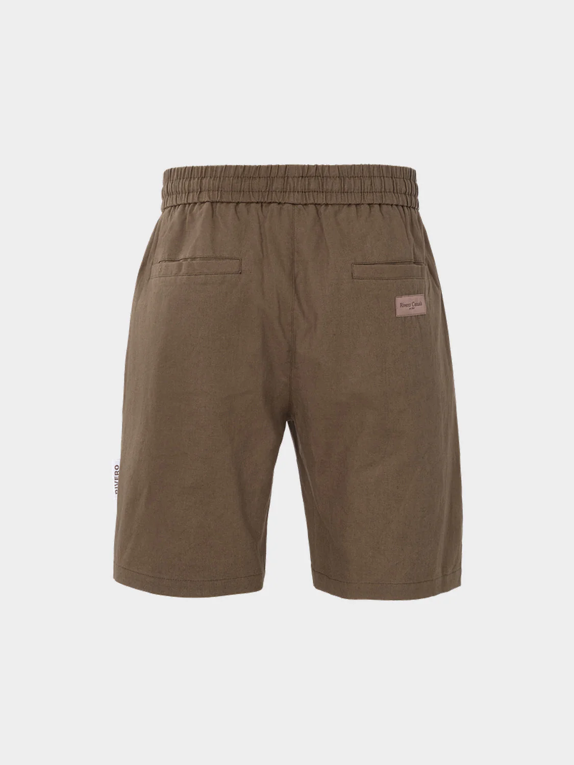 RIVERO - LINEN SHORT BROWN - Image 2
