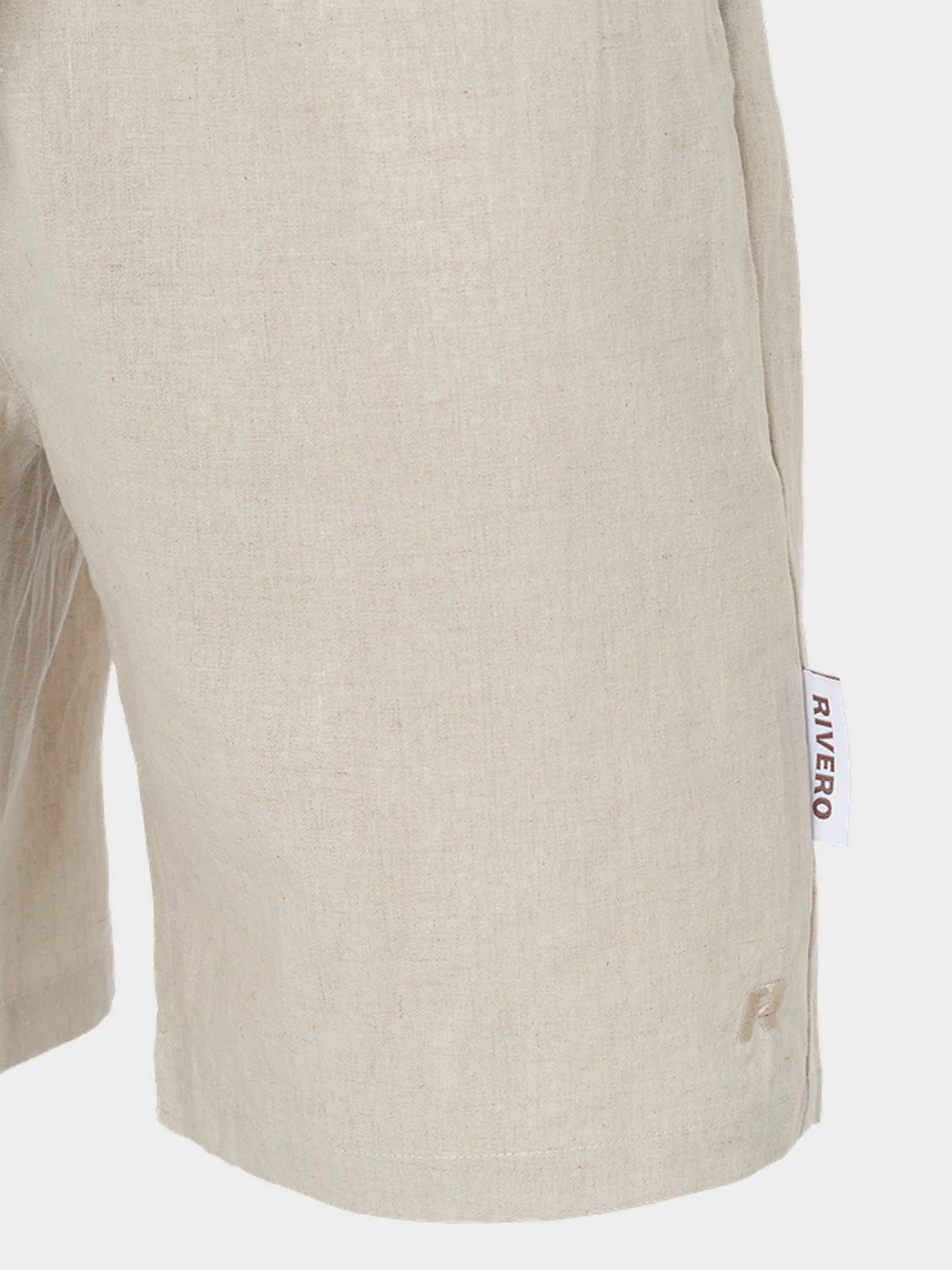 RIVERO - LINEN SHORT SAND - Image 5