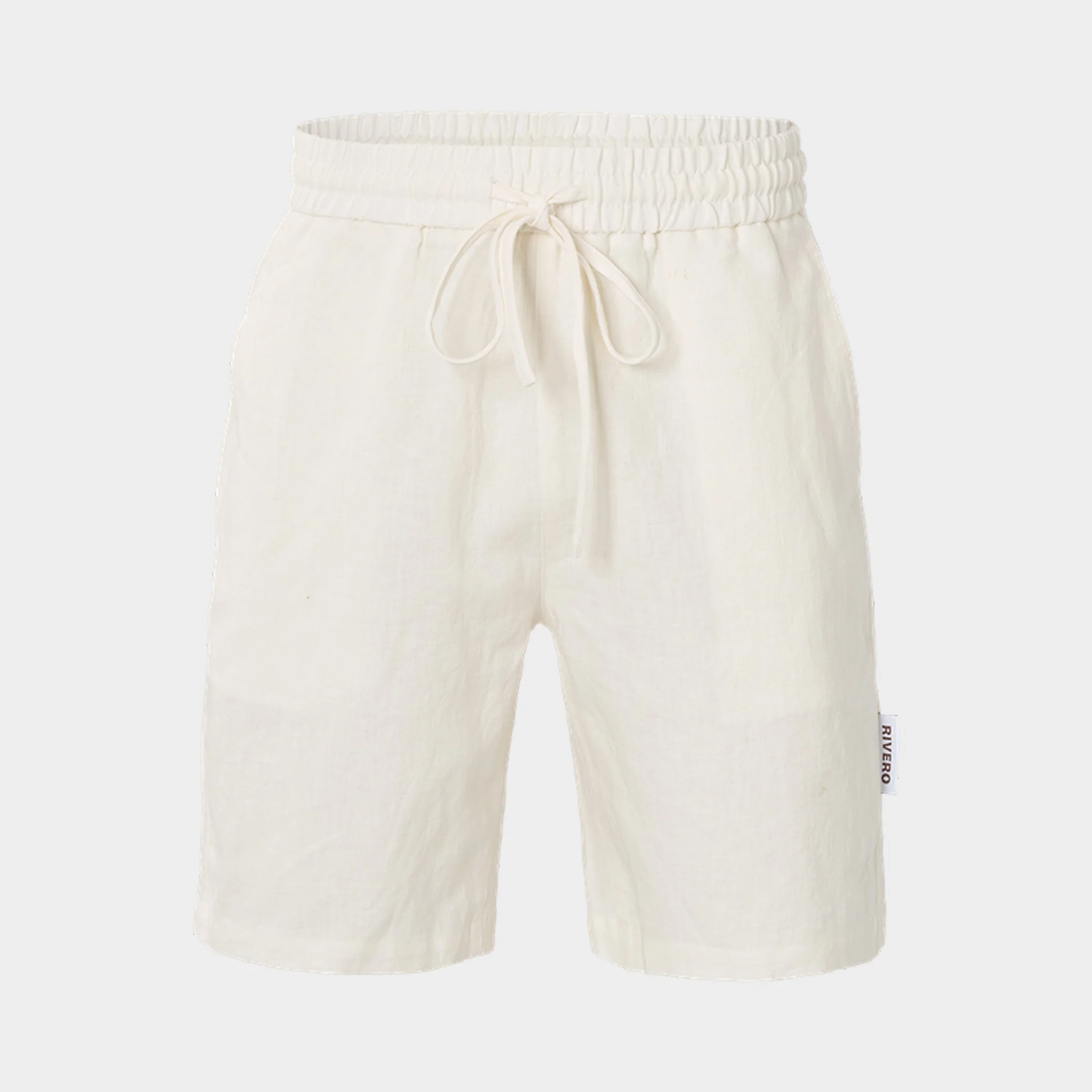 RIVERO - LINEN SHORT WHITE