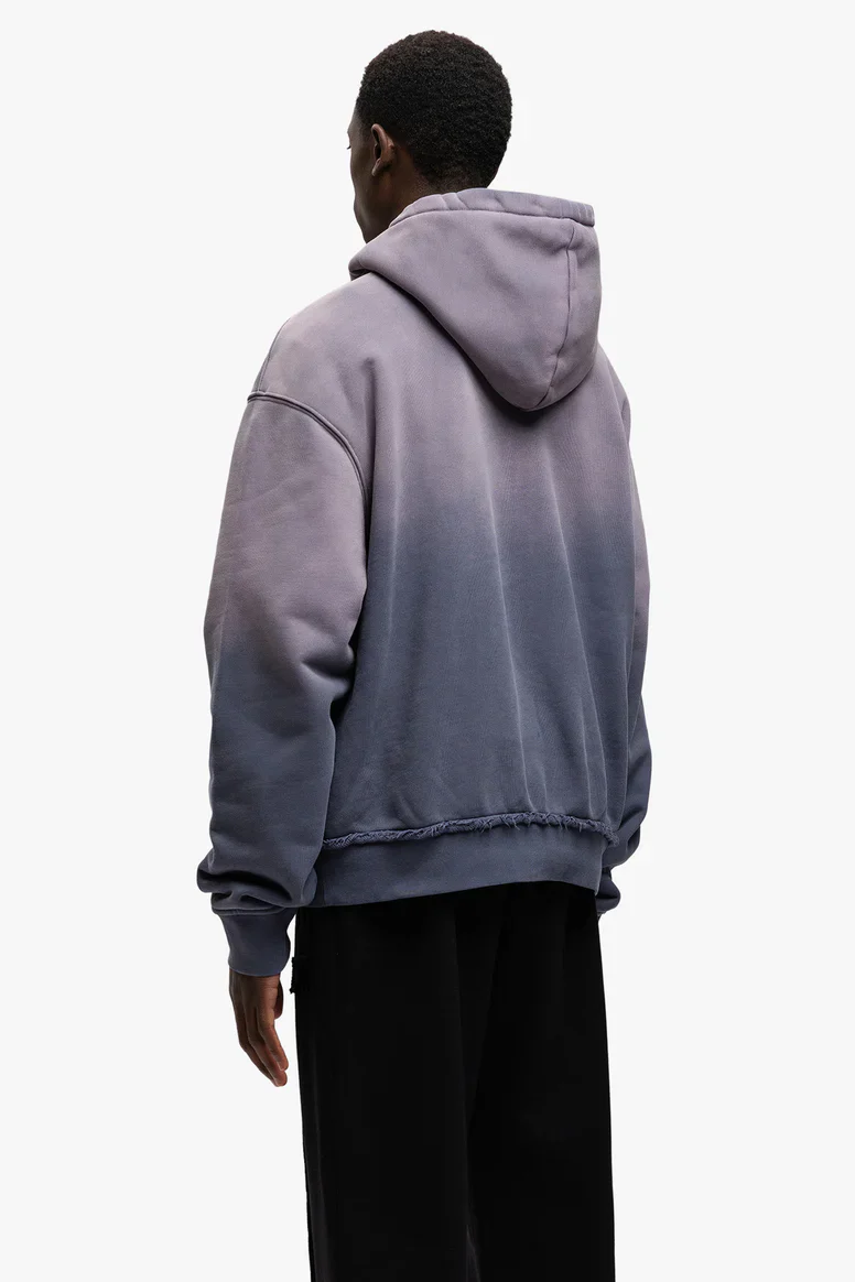 RIVERO - MIDNIGHT WASHED STATEMENT HOODIE - Image 5