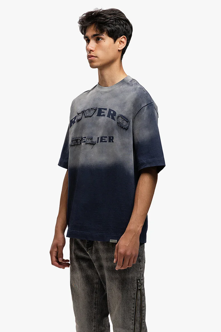 RIVERO - MIDNIGHT WASHED STATEMENT T-SHIRT - Image 4