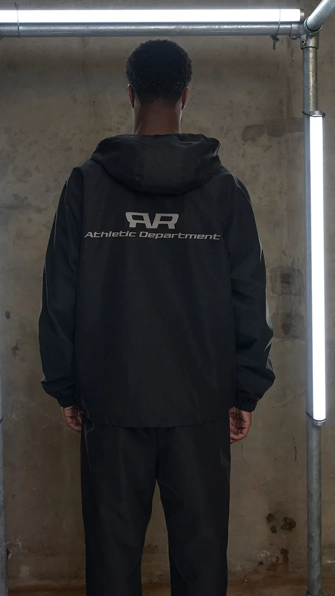 RIVERO- PHANTOM NYLON TRACKJACKET BLACK - Image 4