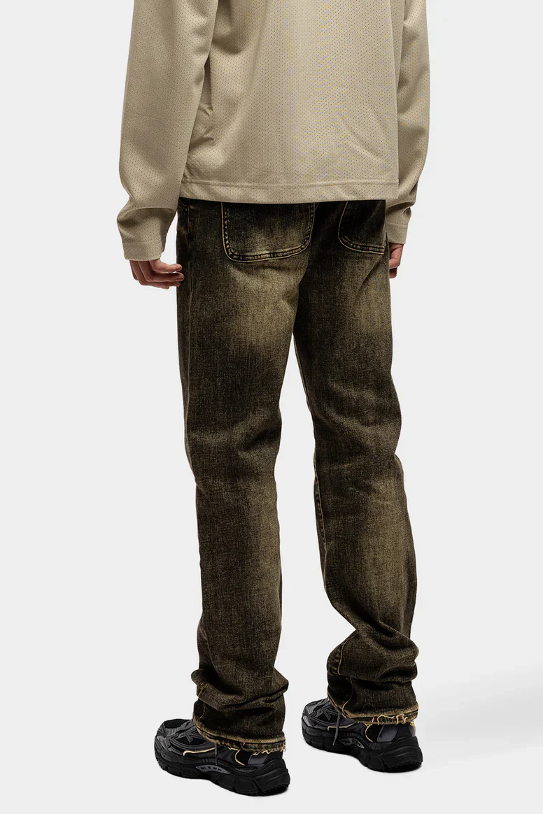 RIVERO - RELAXED SHADOW WASHED DENIM JEANS - Image 3