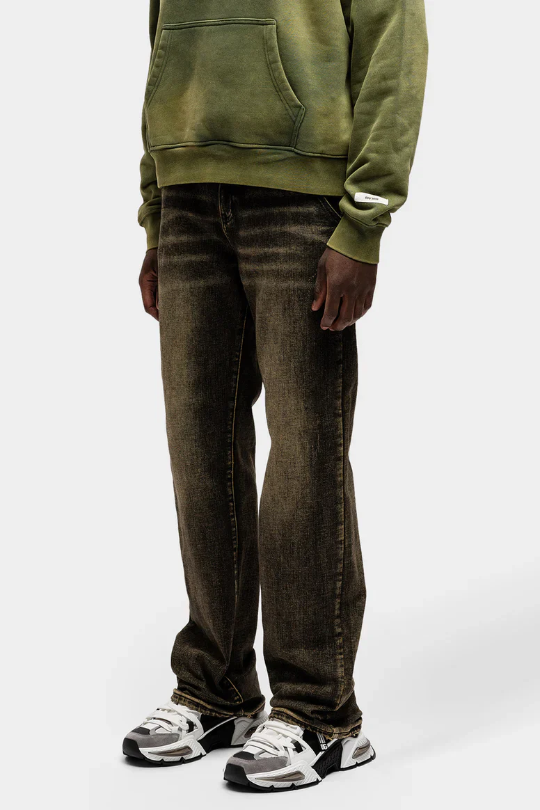 RIVERO - RELAXED SHADOW WASHED DENIM JEANS - Image 5