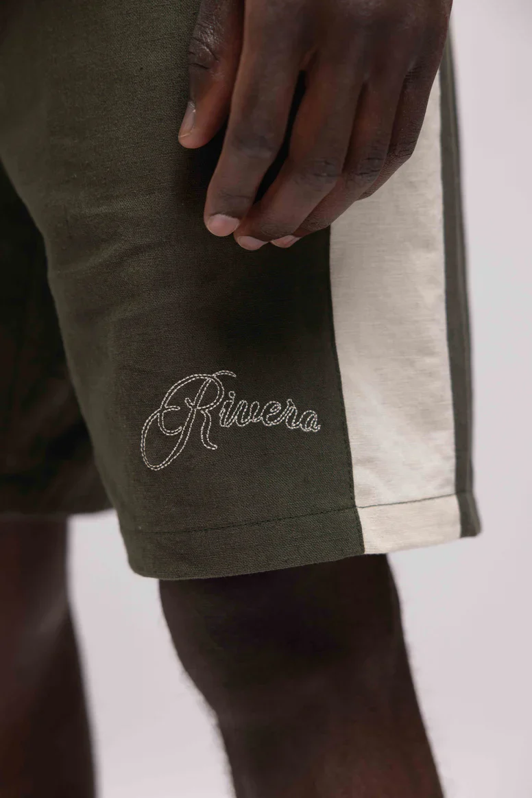 RIVERO - RETRO LINEN SHORTS - Image 2