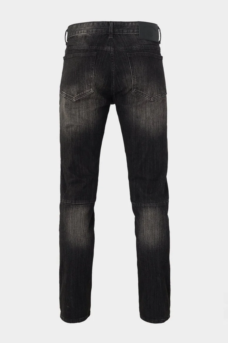 RIVERO - STRAIGHT DENIM JEANS BLACK - Image 3