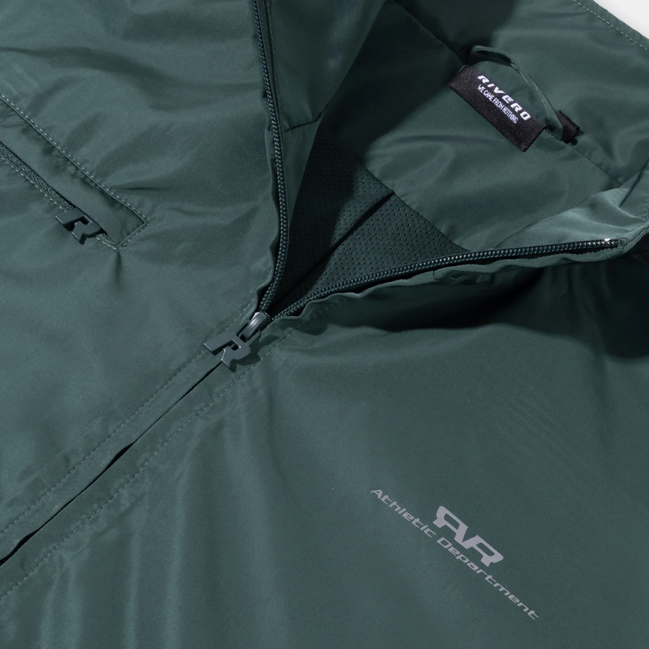 RIVERO - UNITY NYLON TRACKJACKET GREEN - Image 4
