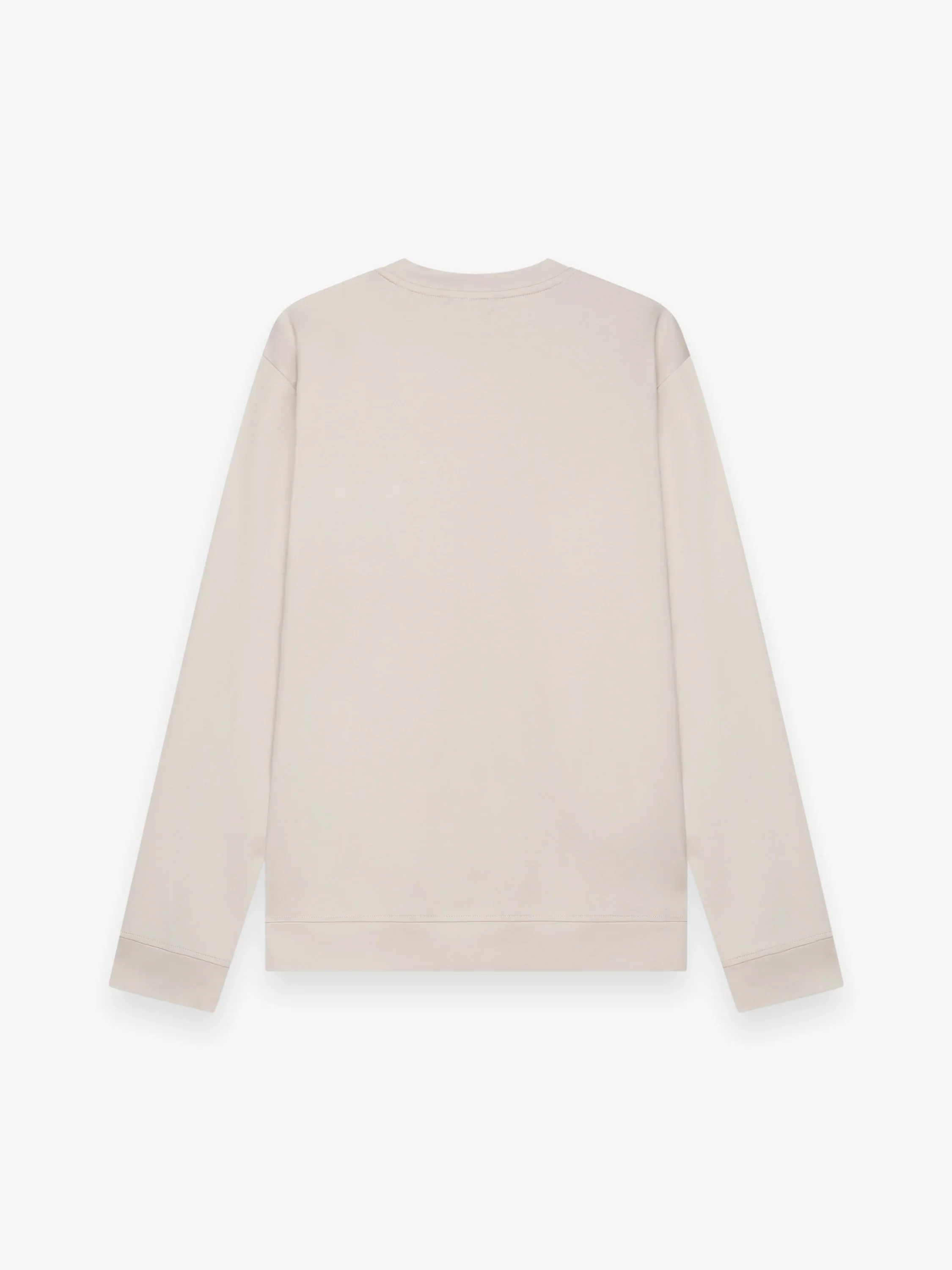 VALENZA- HEAVY SUPIMA SWEATER PEARL GREY - Image 2
