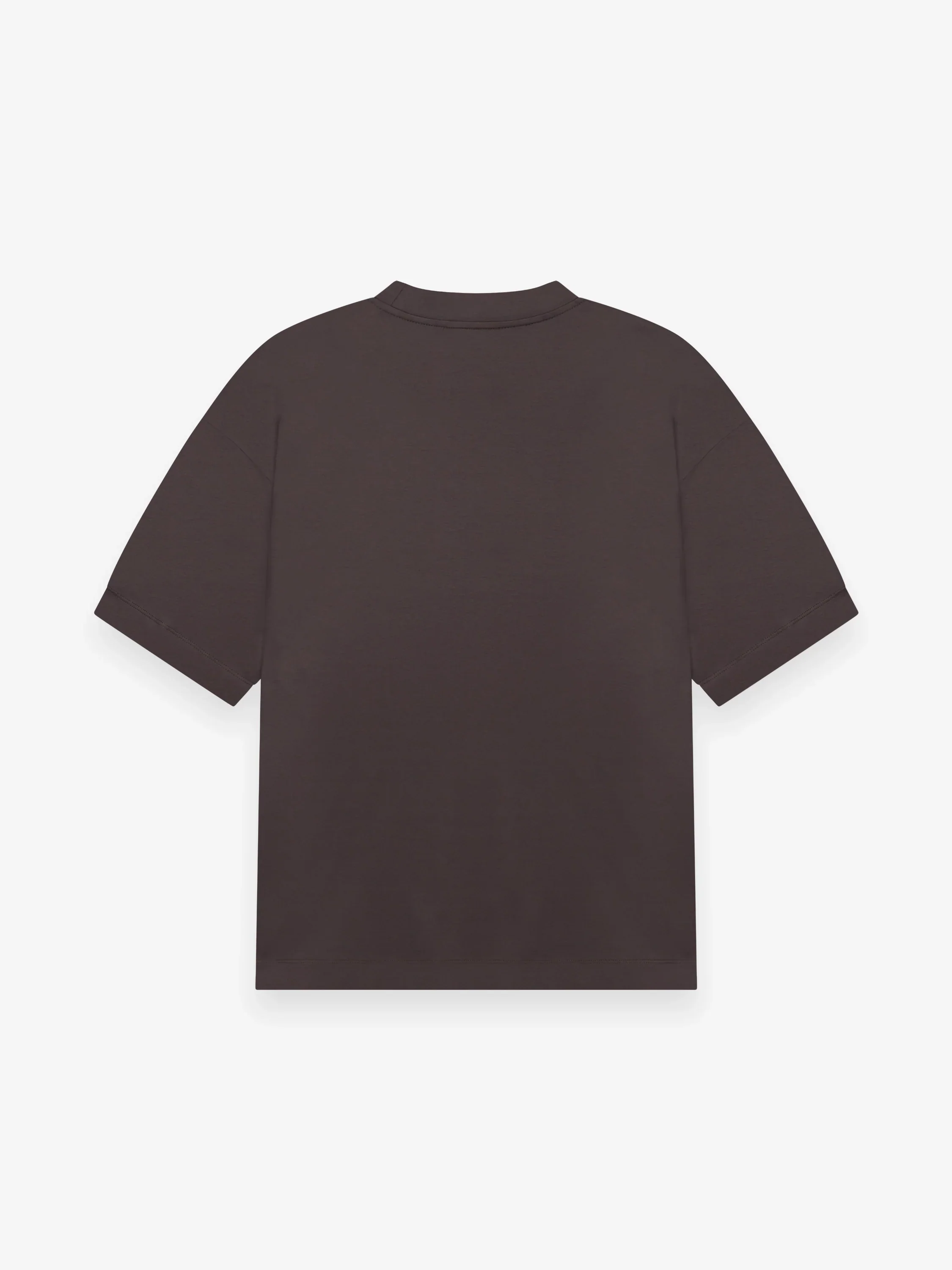 VALENZA - INTERLOCK SUPIMA OVERSIZED T-SHIRT ASPHALT - Image 2