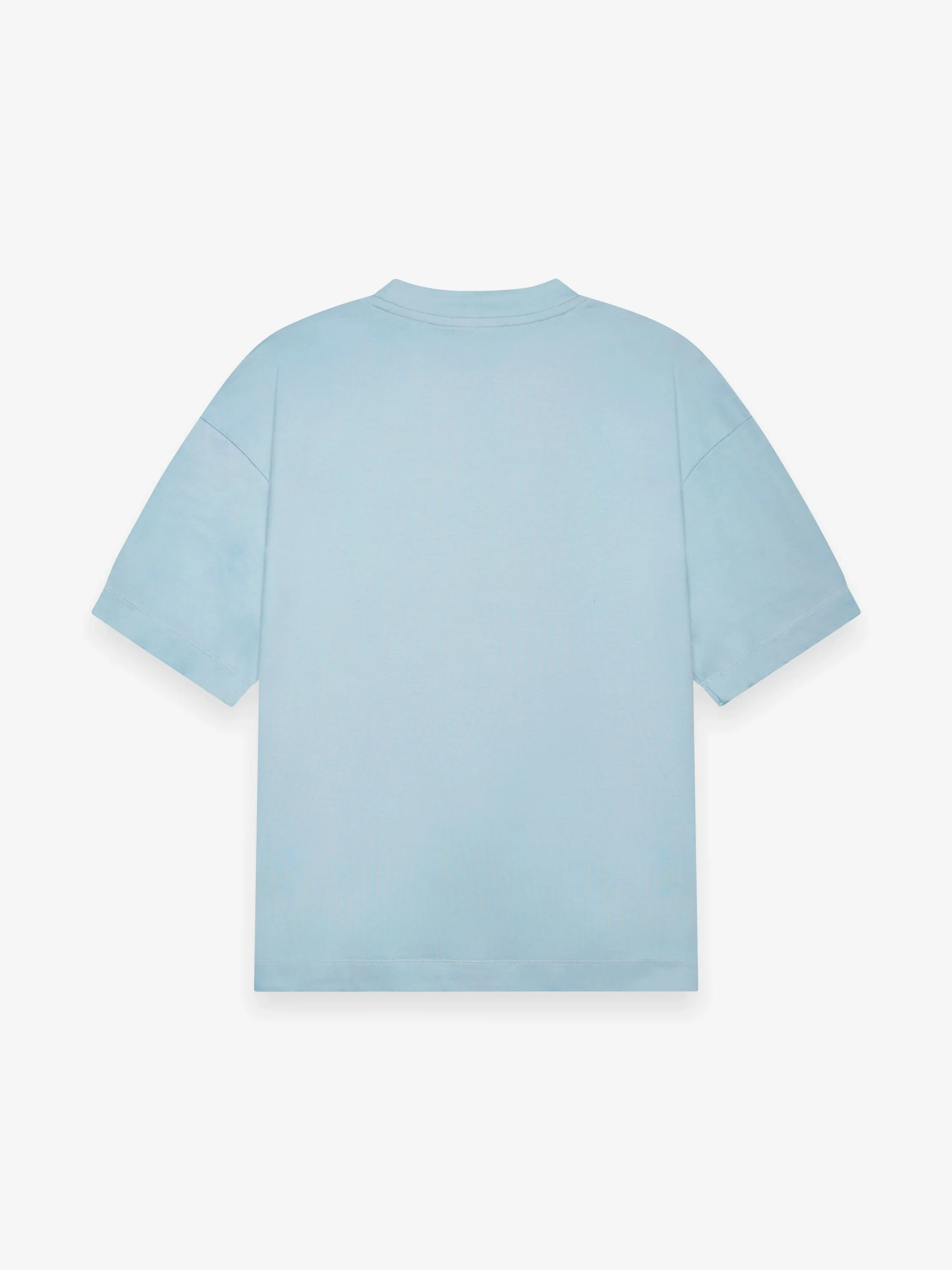 VALENZA - INTERLOCK SUPIMA OVERSIZED T-SHIRT BLUE DIAMOND - Image 2
