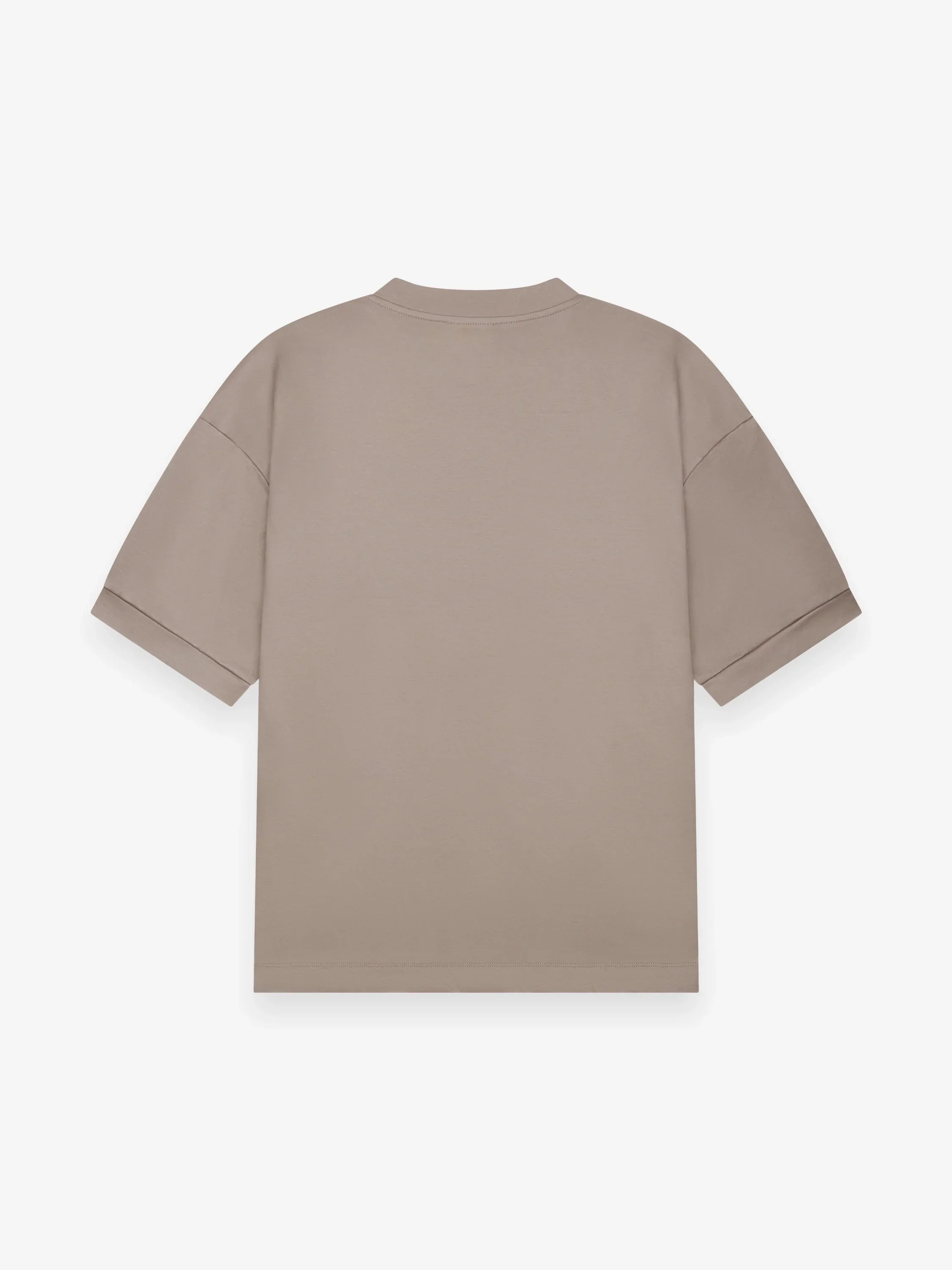 VALENZA - INTERLOCK SUPIMA OVERSIZED T-SHIRT LEAD GREY - Image 2