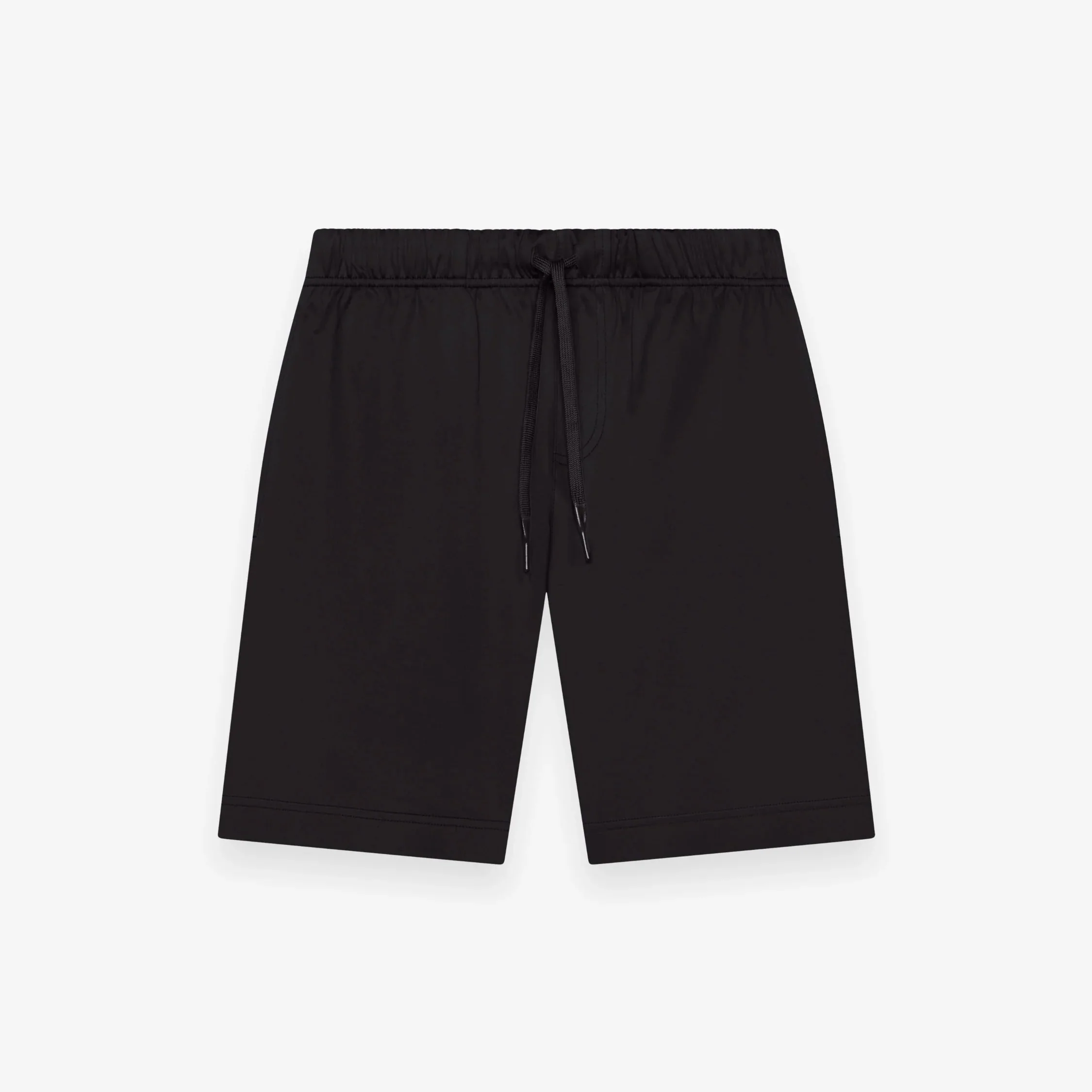 VALENZA - INTERLOCK SUPIMA SPORT SHORTS - BLACK