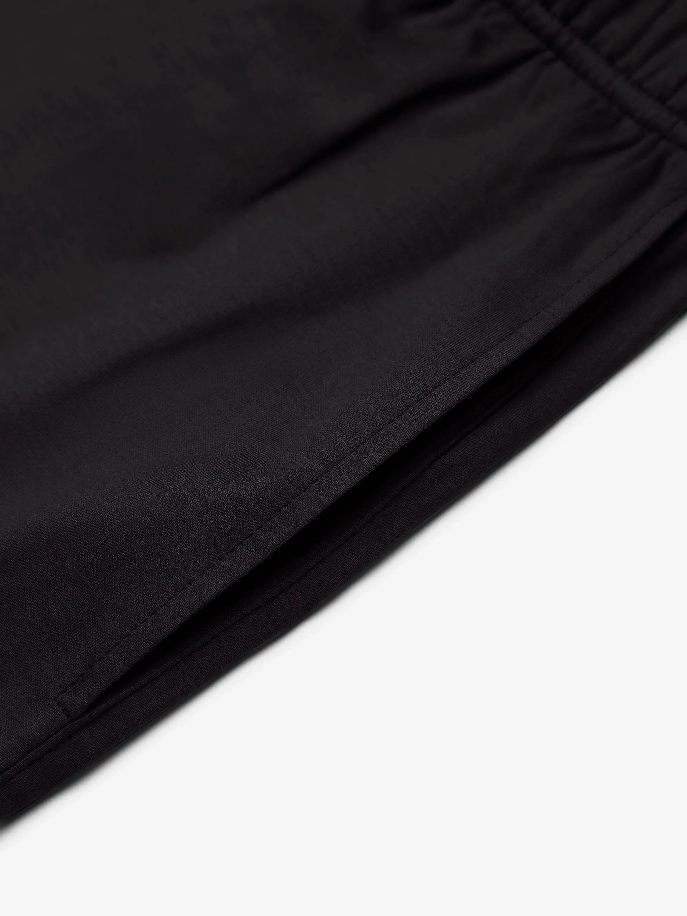 VALENZA - INTERLOCK SUPIMA SPORT SHORTS - BLACK - Image 3