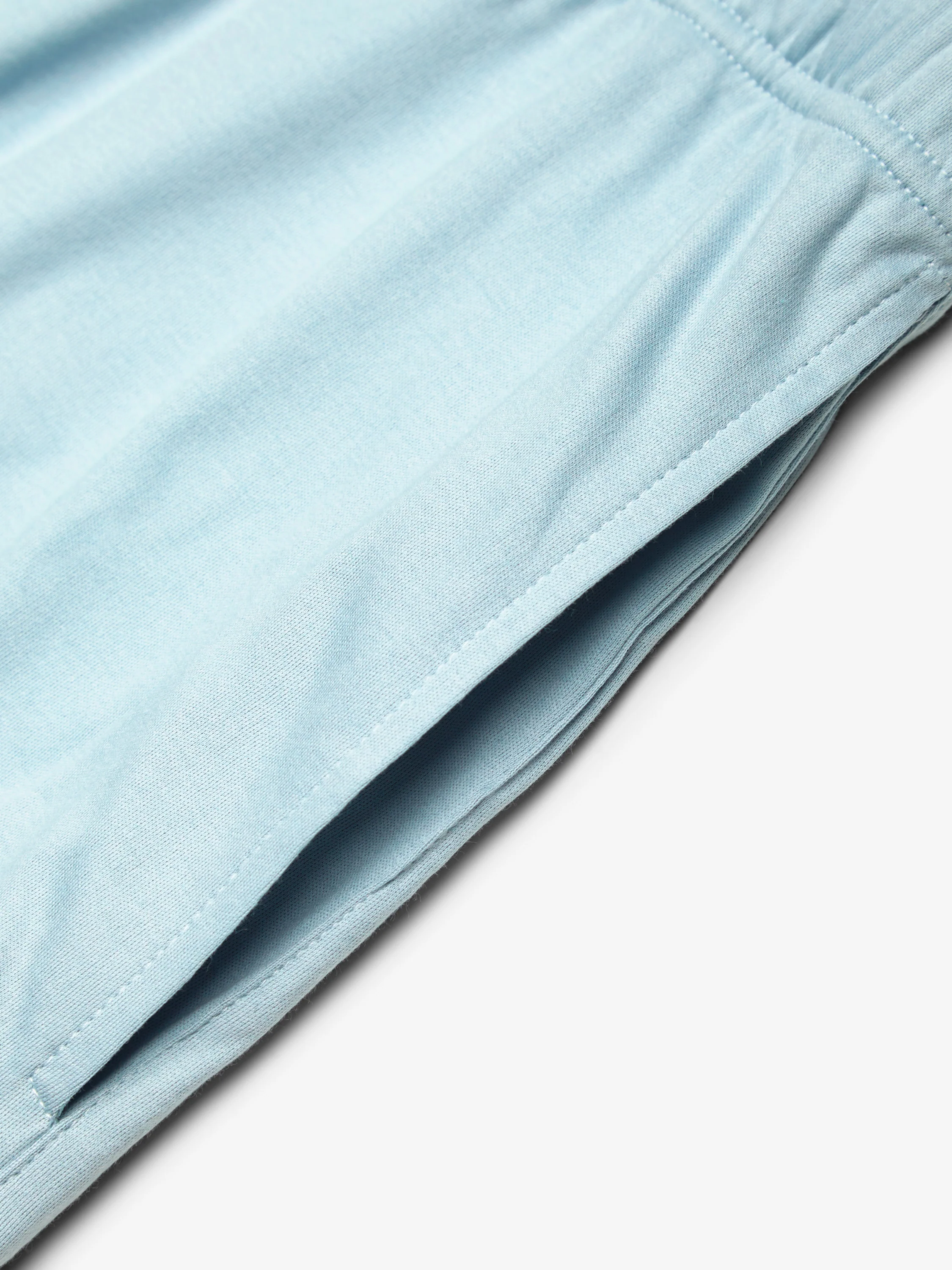 VALENZA - INTERLOCK SUPIMA SPORT SHORTS - BLUE DIAMOND - Image 3