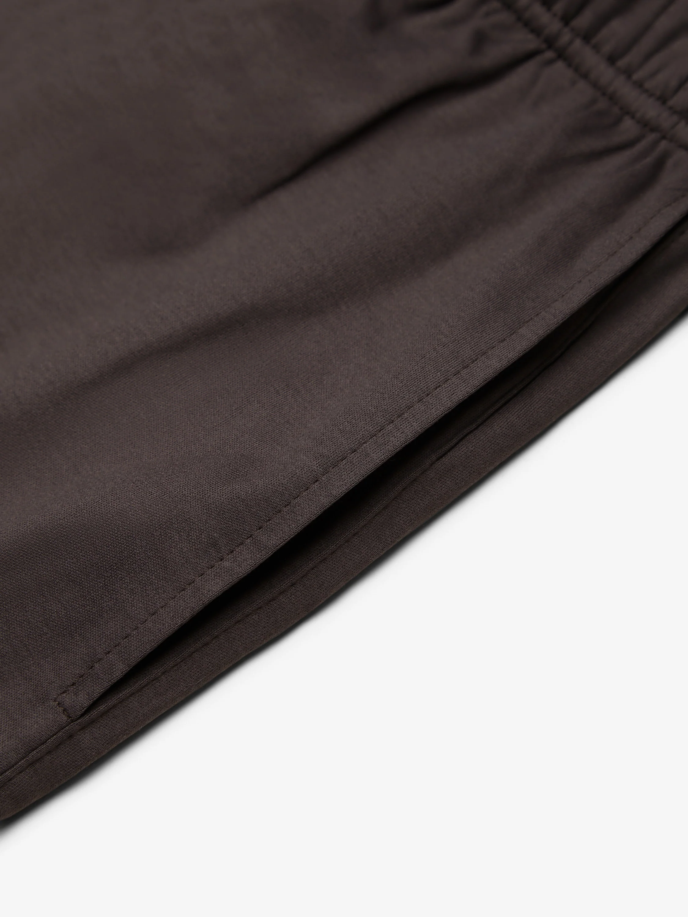 VALENZA - INTERLOCK SUPIMA SPORT SHORTS - ASPHALT - Image 3