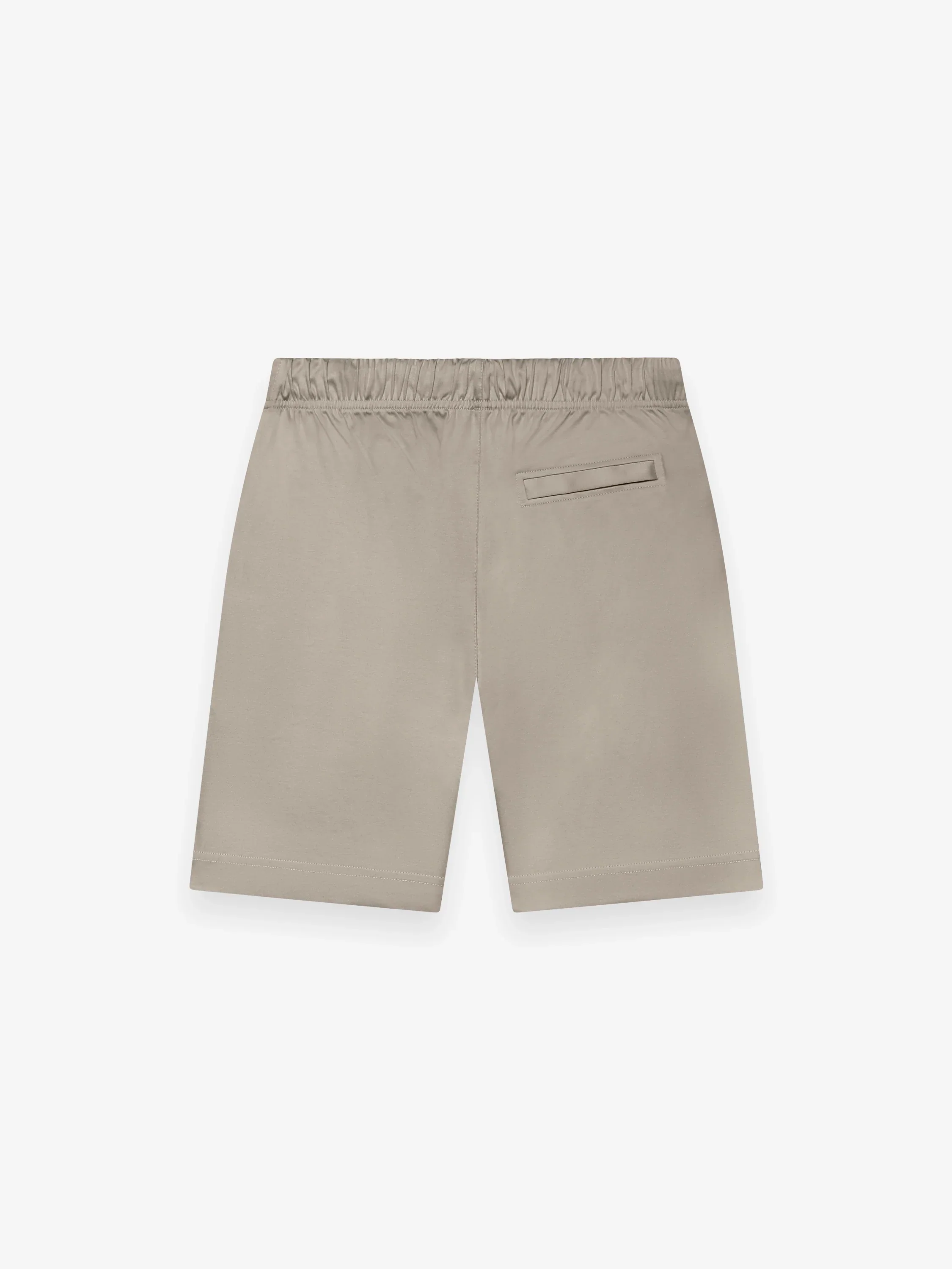VALENZA - INTERLOCK SUPIMA SPORT SHORTS - LEAD GREY - Image 2