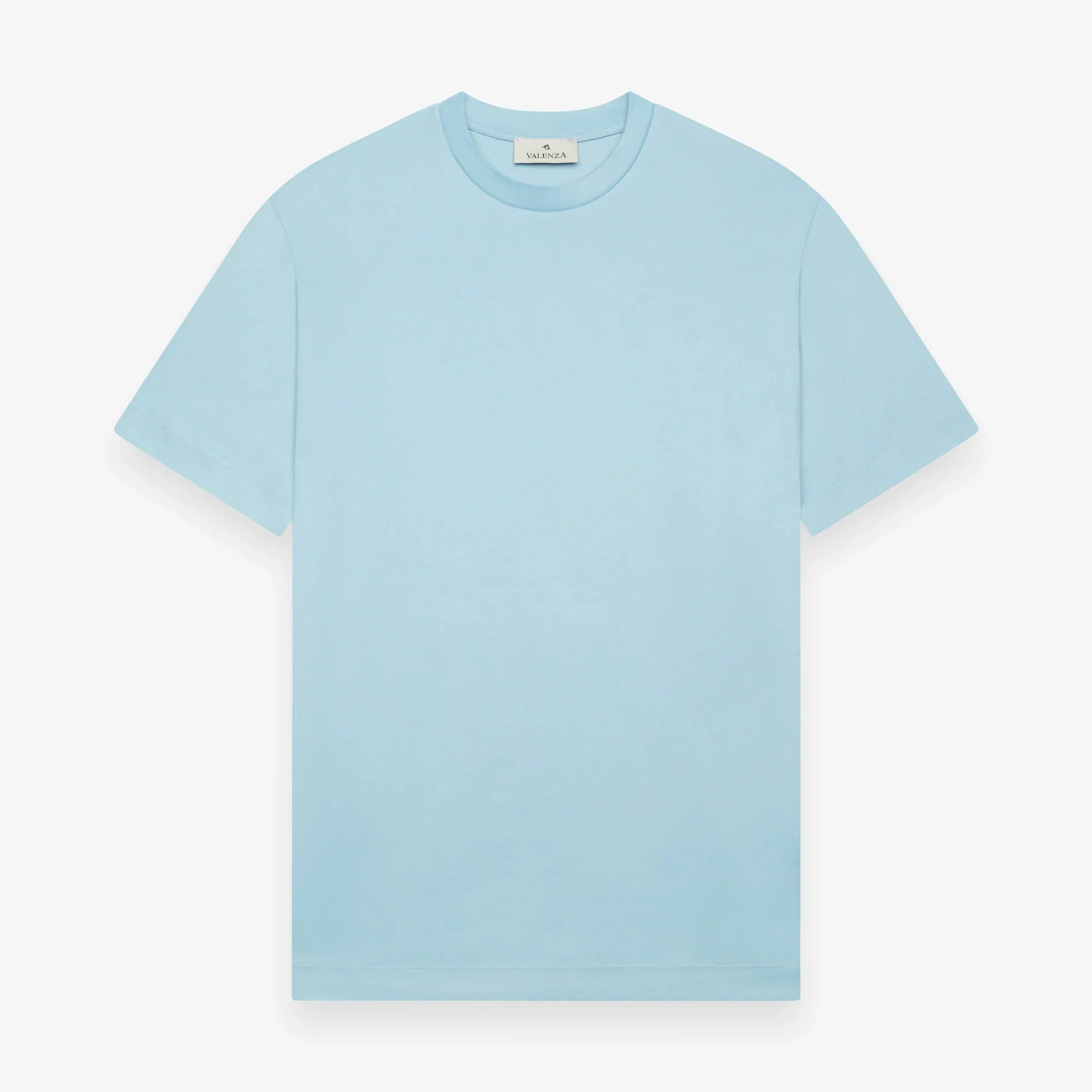 VALENZA - INTERLOCK SUPIMA T-SHIRT BLUE DIAMOND