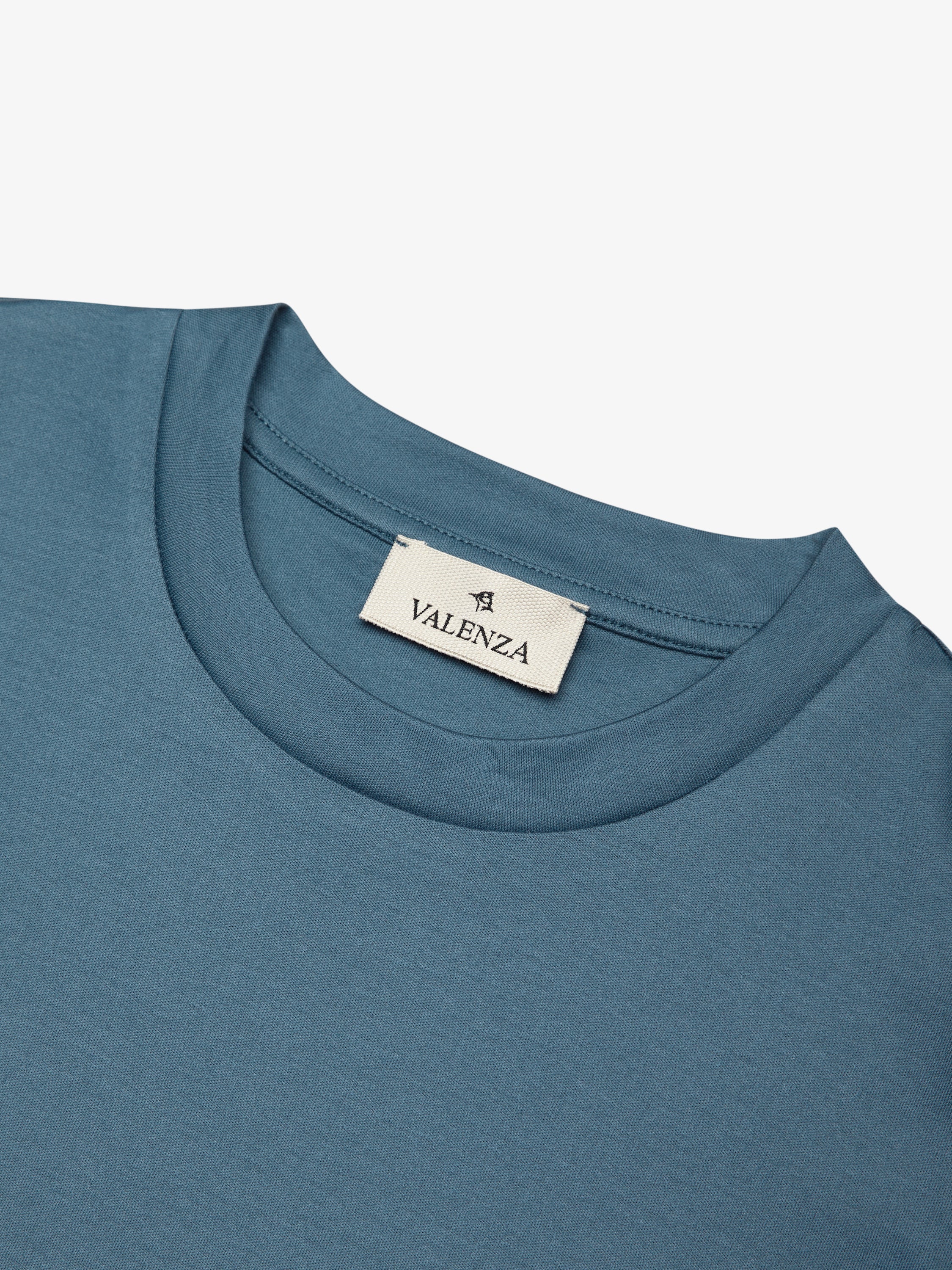 VALENZA - INTERLOCK SUPIMA T-SHIRT MONSOON - Image 3