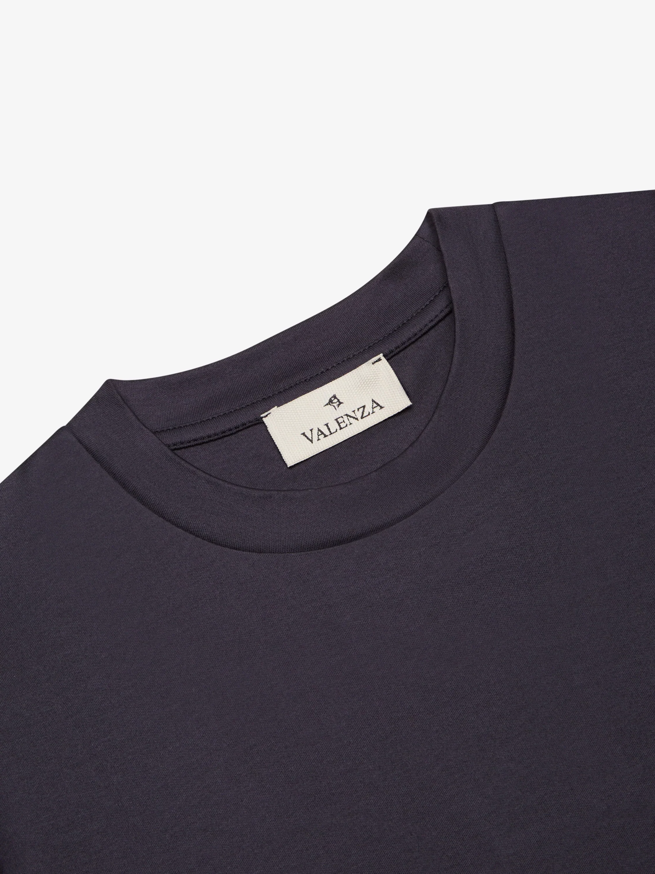 VALENZA - INTERLOCK SUPIMA T-SHIRT COMET - Image 3
