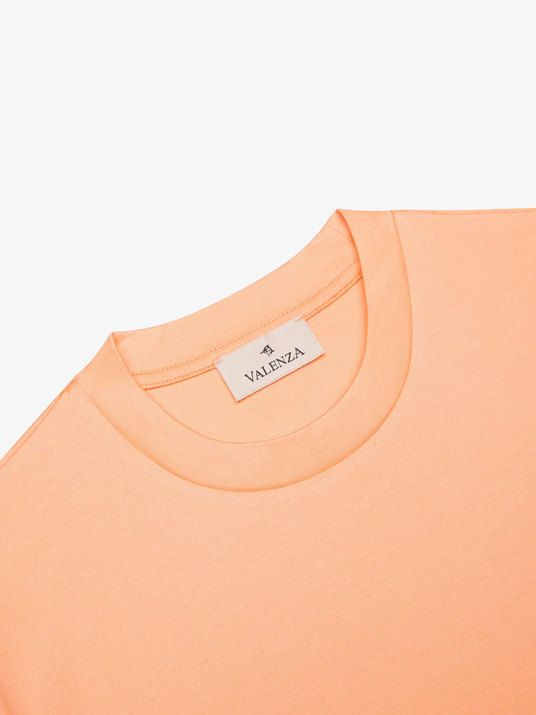 VALENZA - INTERLOCK SUPIMA T-SHIRT SCHRIMP - Image 3