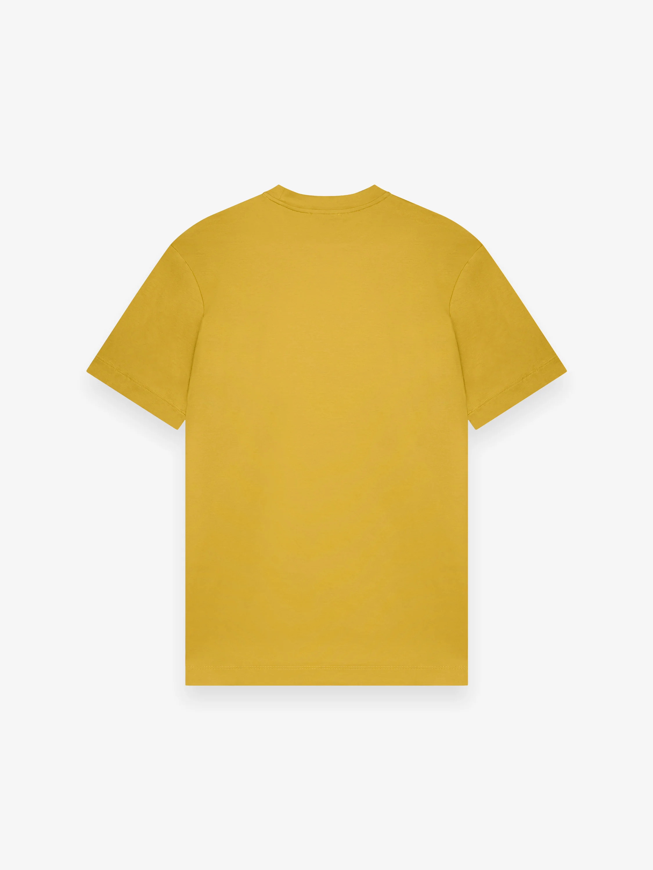 VALENZA - INTERLOCK SUPIMA T-SHIRT MUSTARD - Image 2