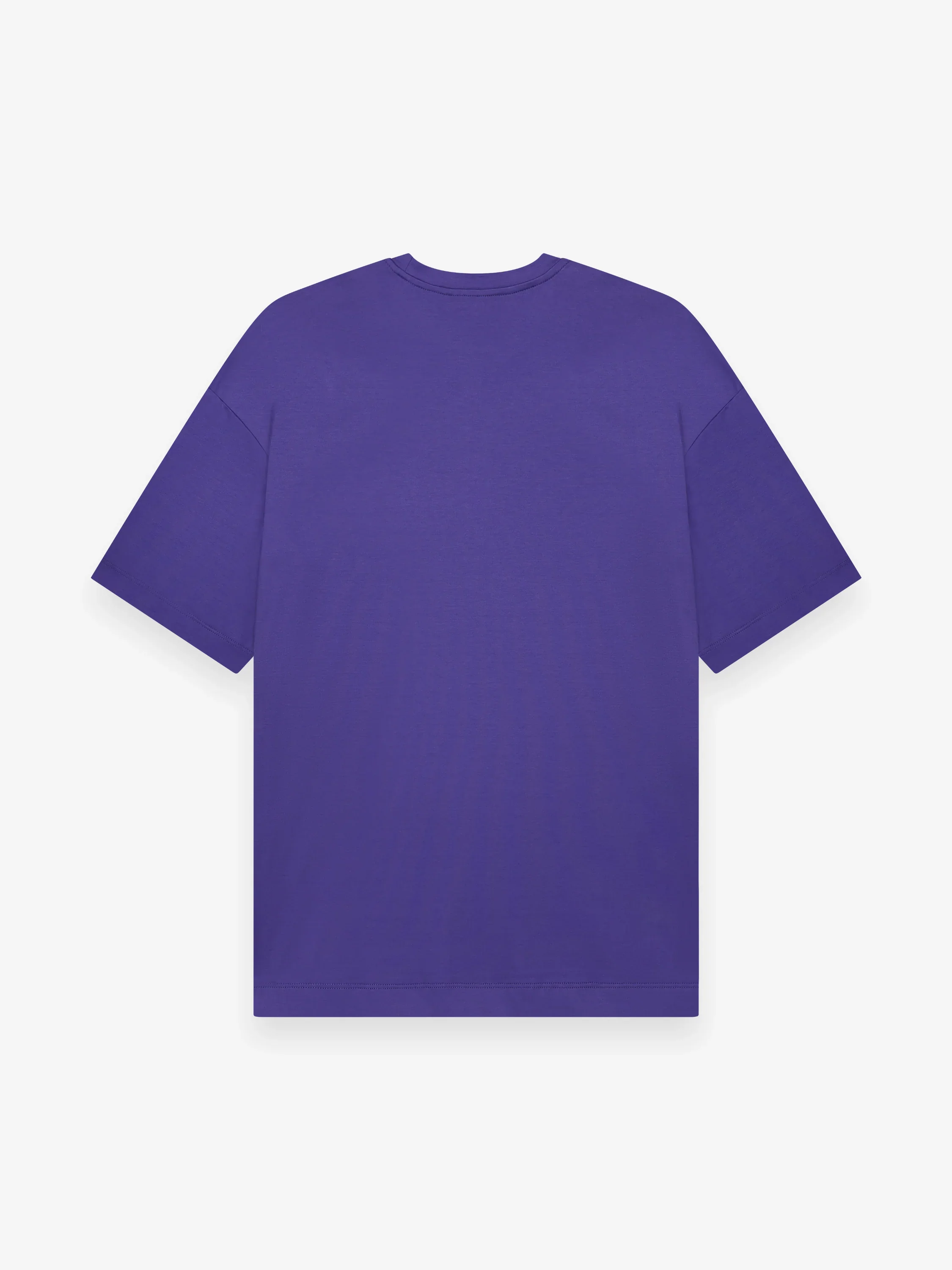 VALENZA - INTERLOCK SUPIMA T-SHIRT  - PURPLE - Image 2