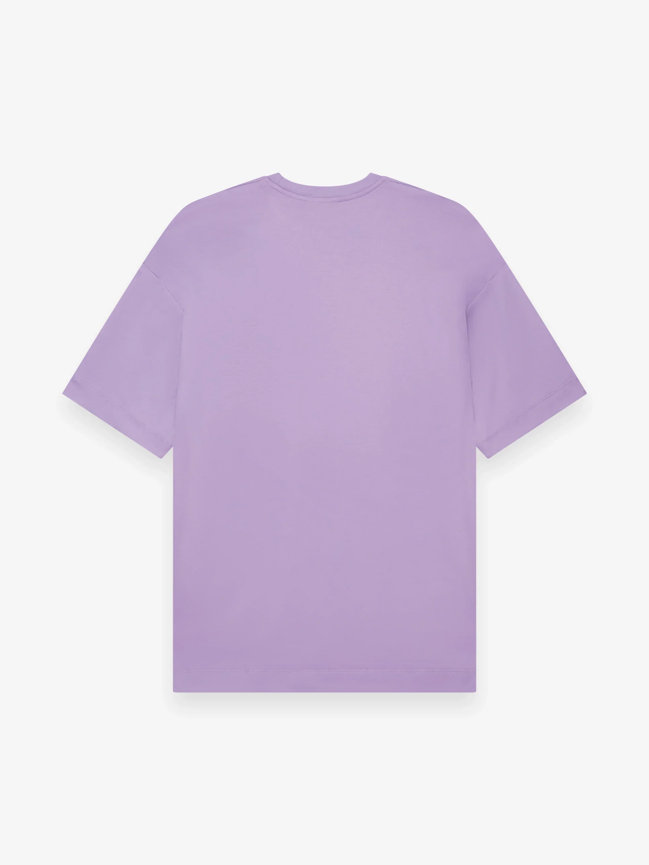 VALENZA - INTERLOCK SUPIMA T-SHIRT  - VIOLET - Image 2