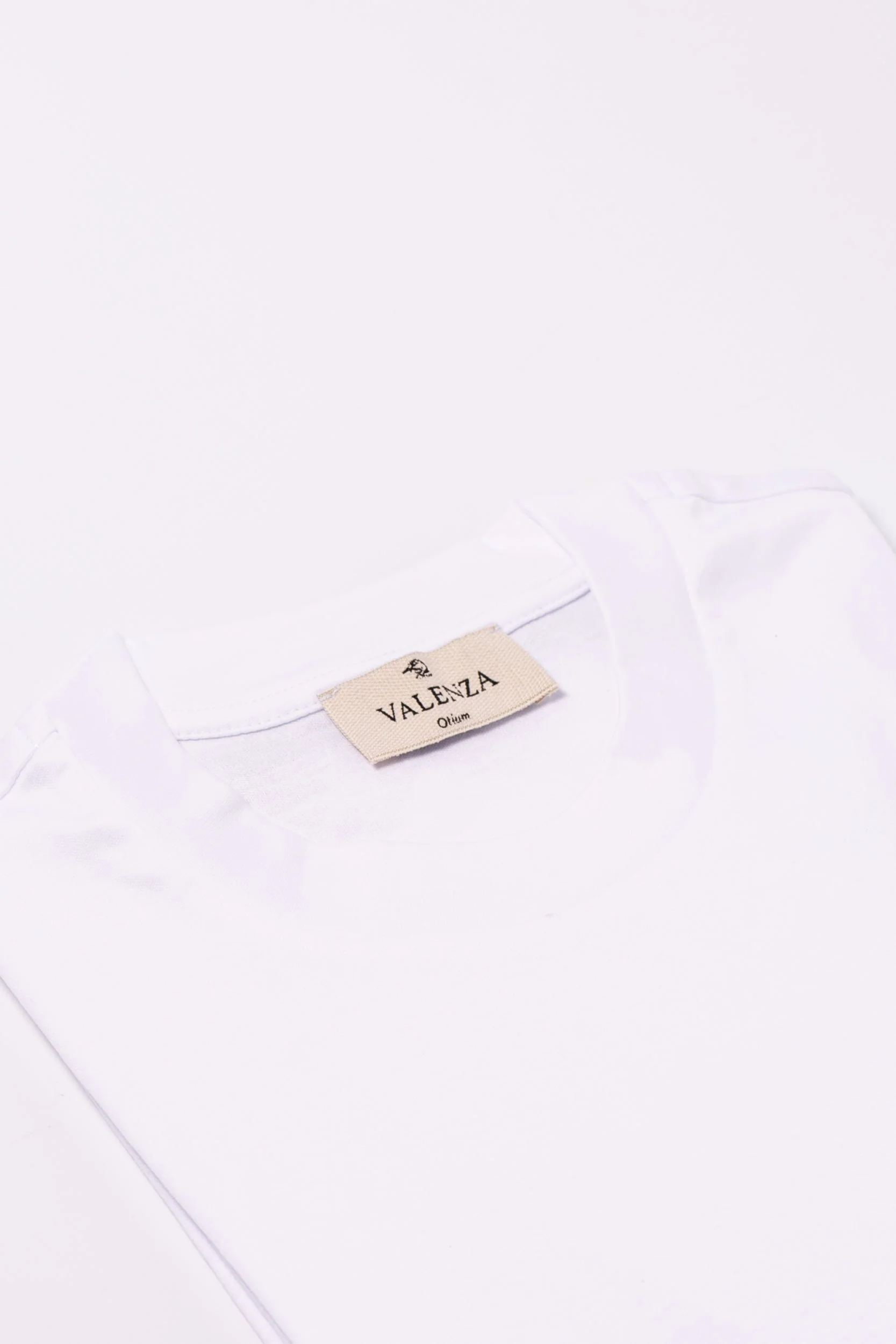 VALENZA - INTERLOCK SUPIMA T-SHIRT WHITE - Image 7