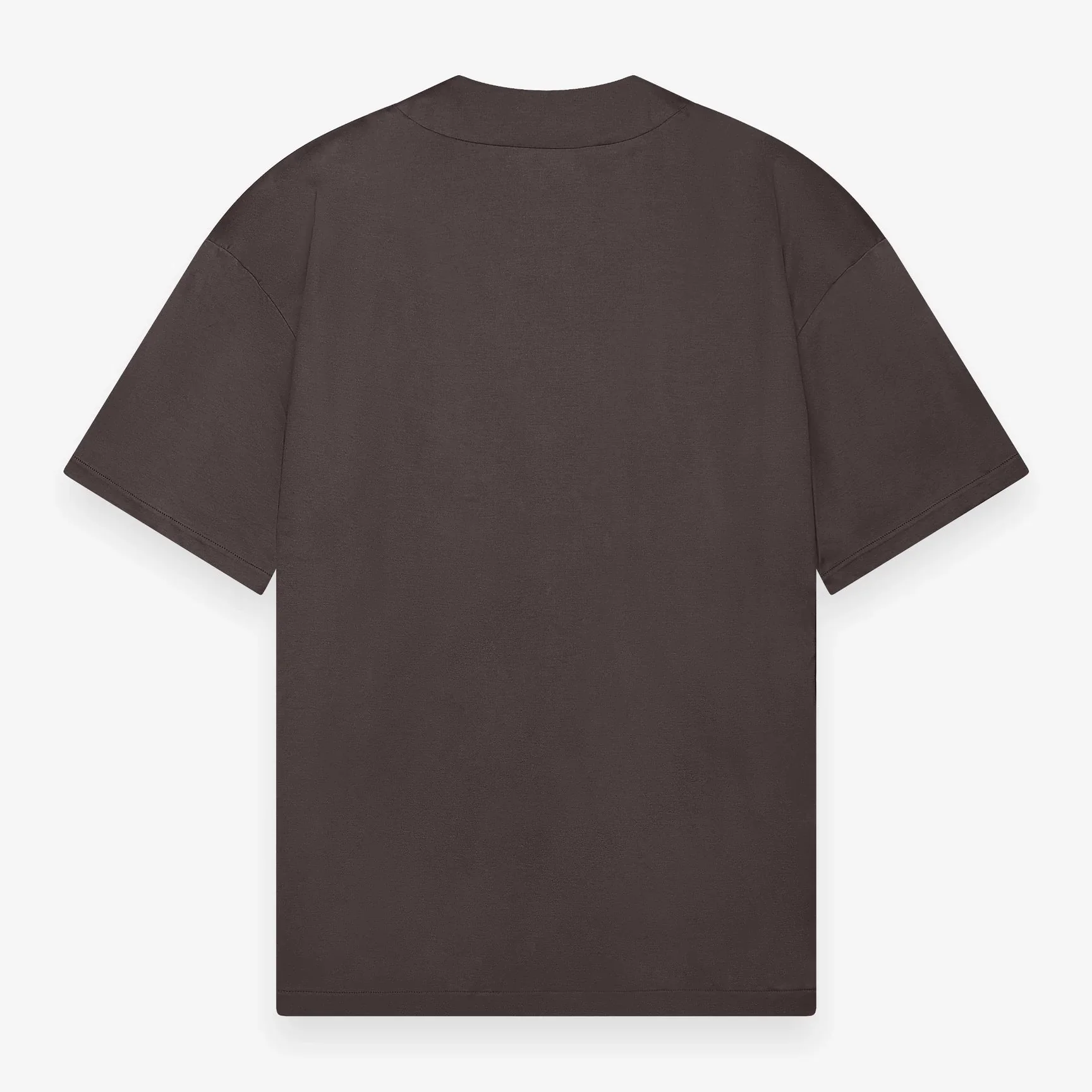 VALENZA - SUPIMA BASEBALL SHIRT S/S - ASPHALT - Image 2